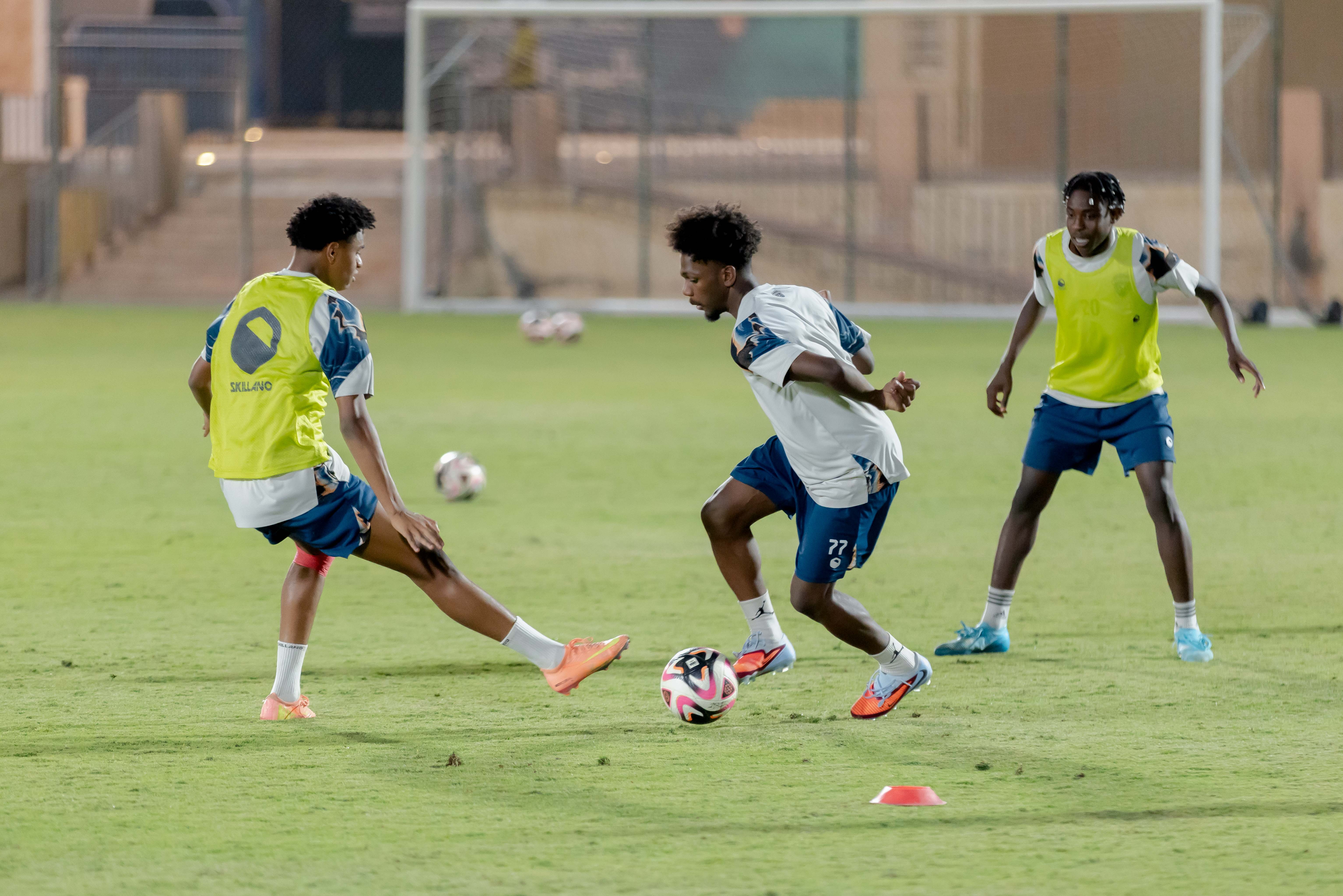 الفيحاء تحت 18 سنة يجري تمرينه الرئيس لمواجهة نظيره نادي الاتحاد