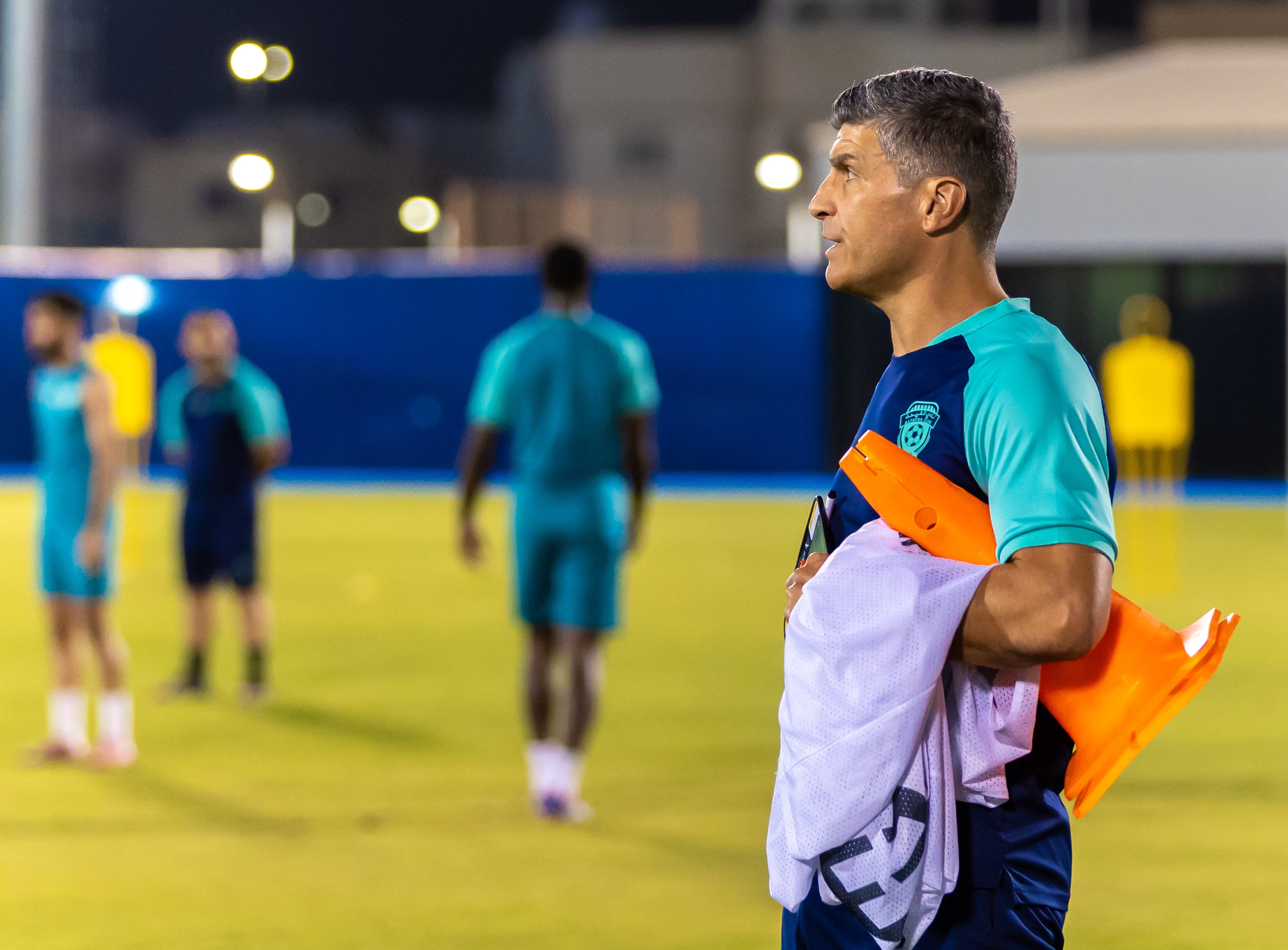 الفيحاء يواصل تحضيراته بحصة تكتيكية استعدادًا لمواجهة النصر