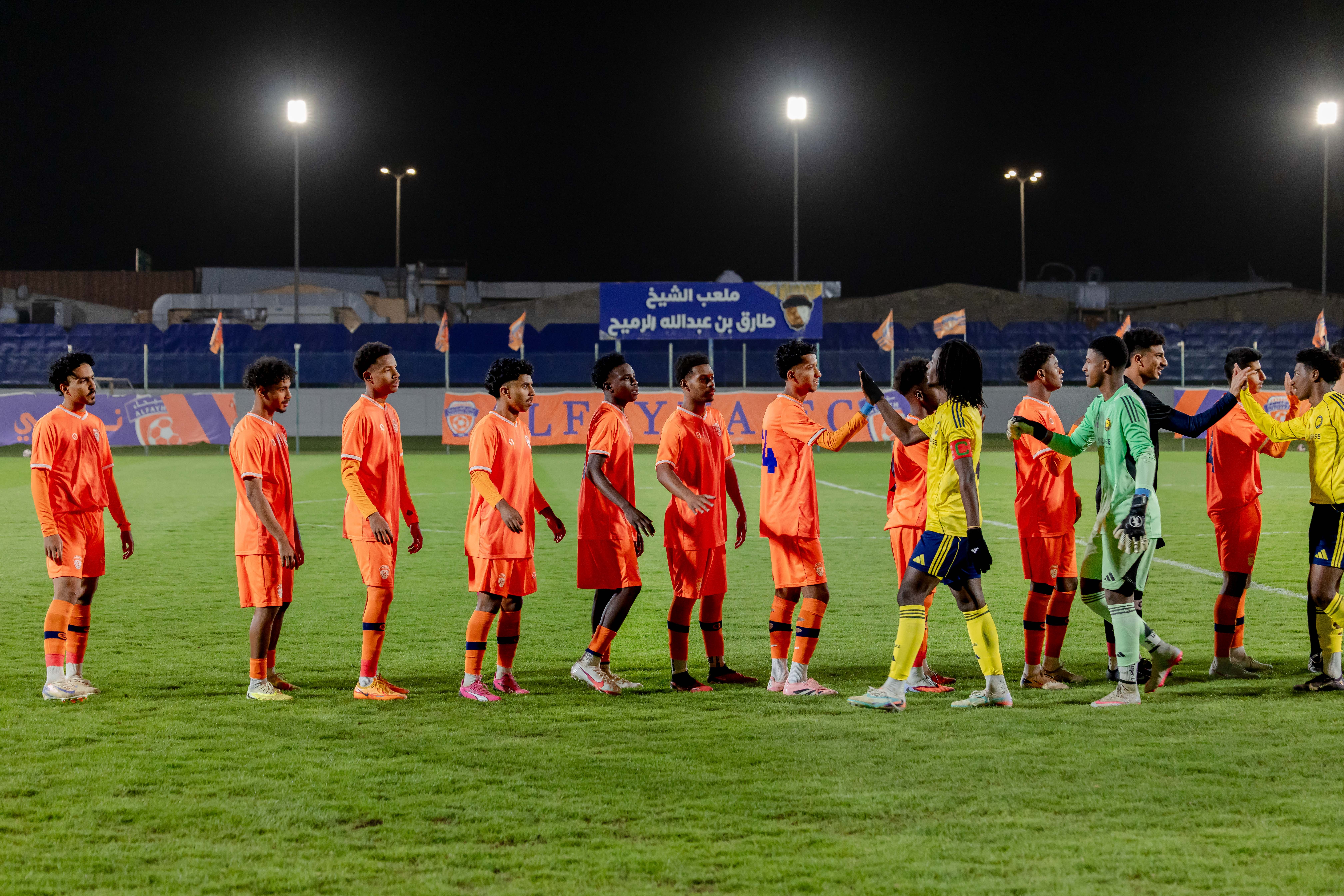 الفيحاء تحت 18 سنة يكسب لقاء نظيره نادي النصر