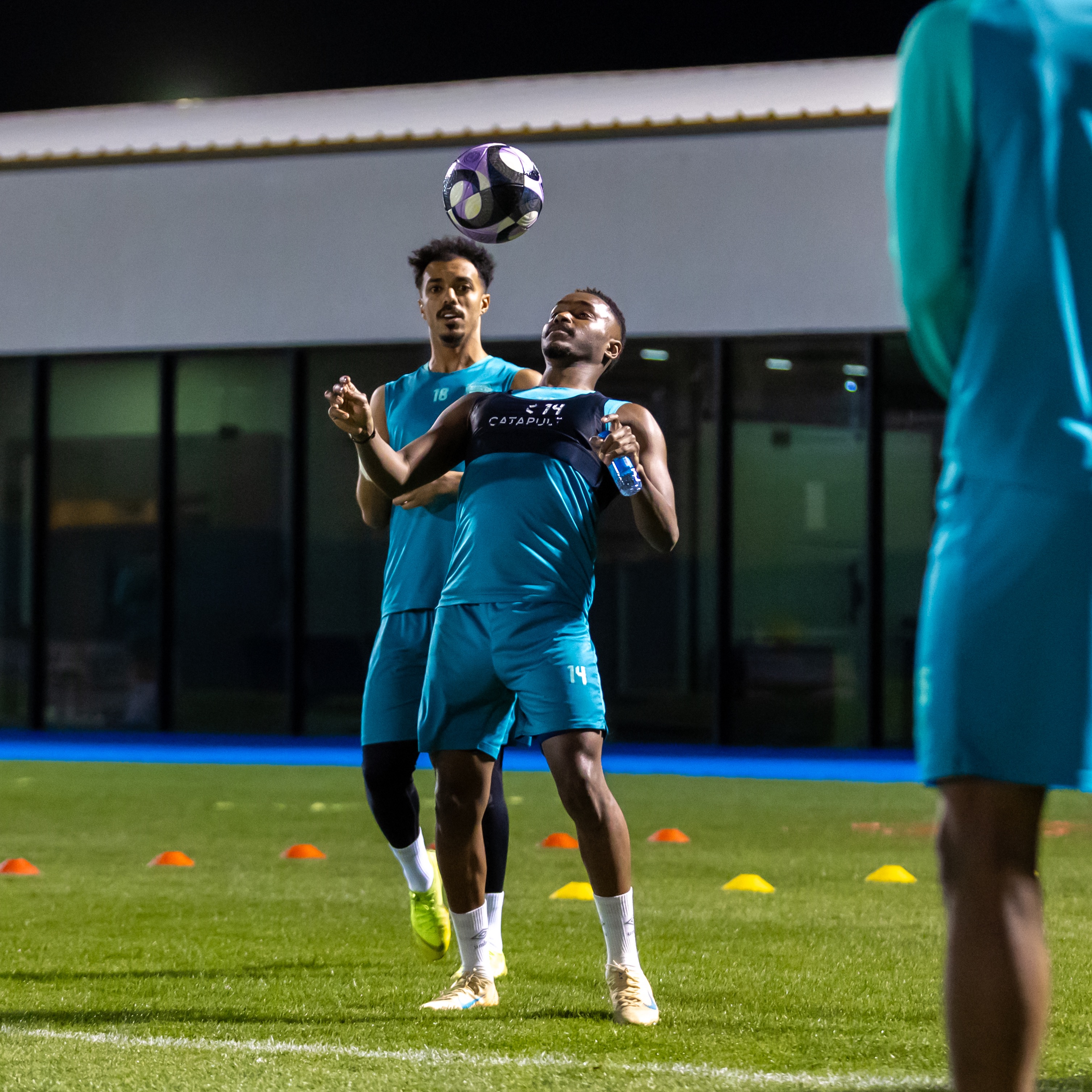 الفيحاء يجري مرانه الرئيس استعداداً لمواجهة التعاون