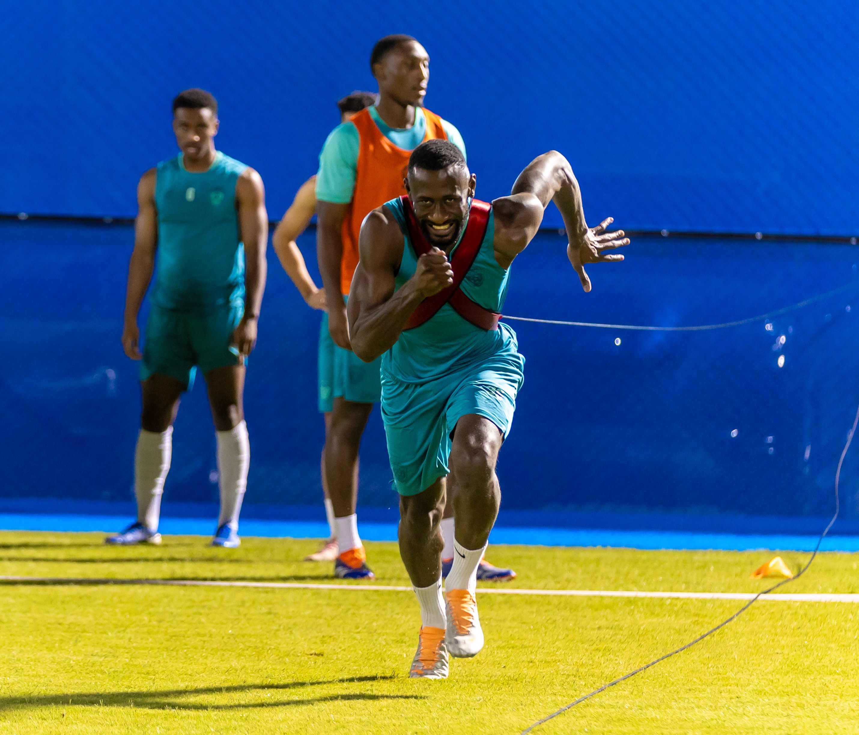 الفيحاء يجري مرانه الرئيس استعدادًا لمواجهة التعاون