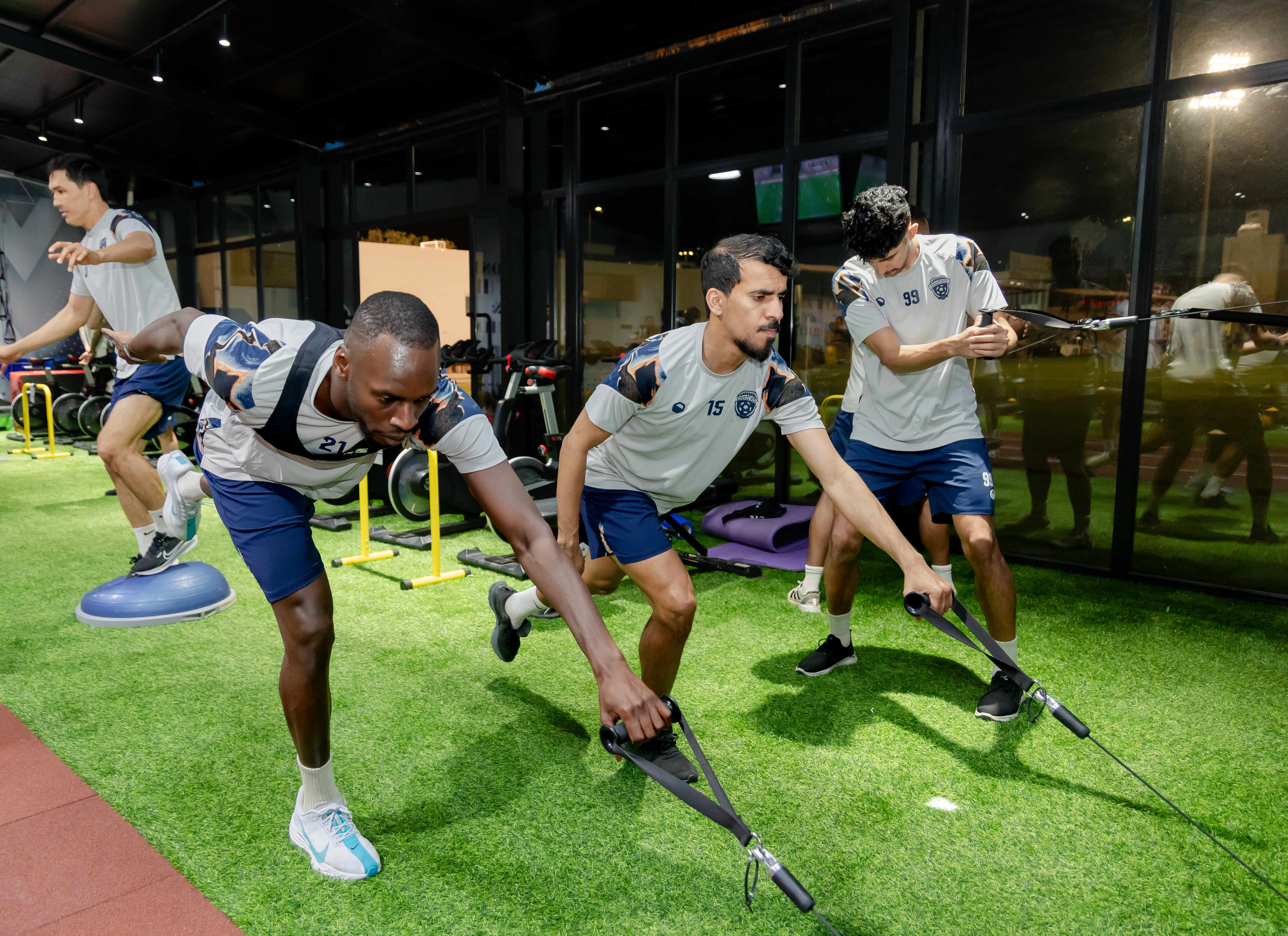 الفيحاء يواصل استعداداته لمواجهة القادسية بحصة تكتيكية