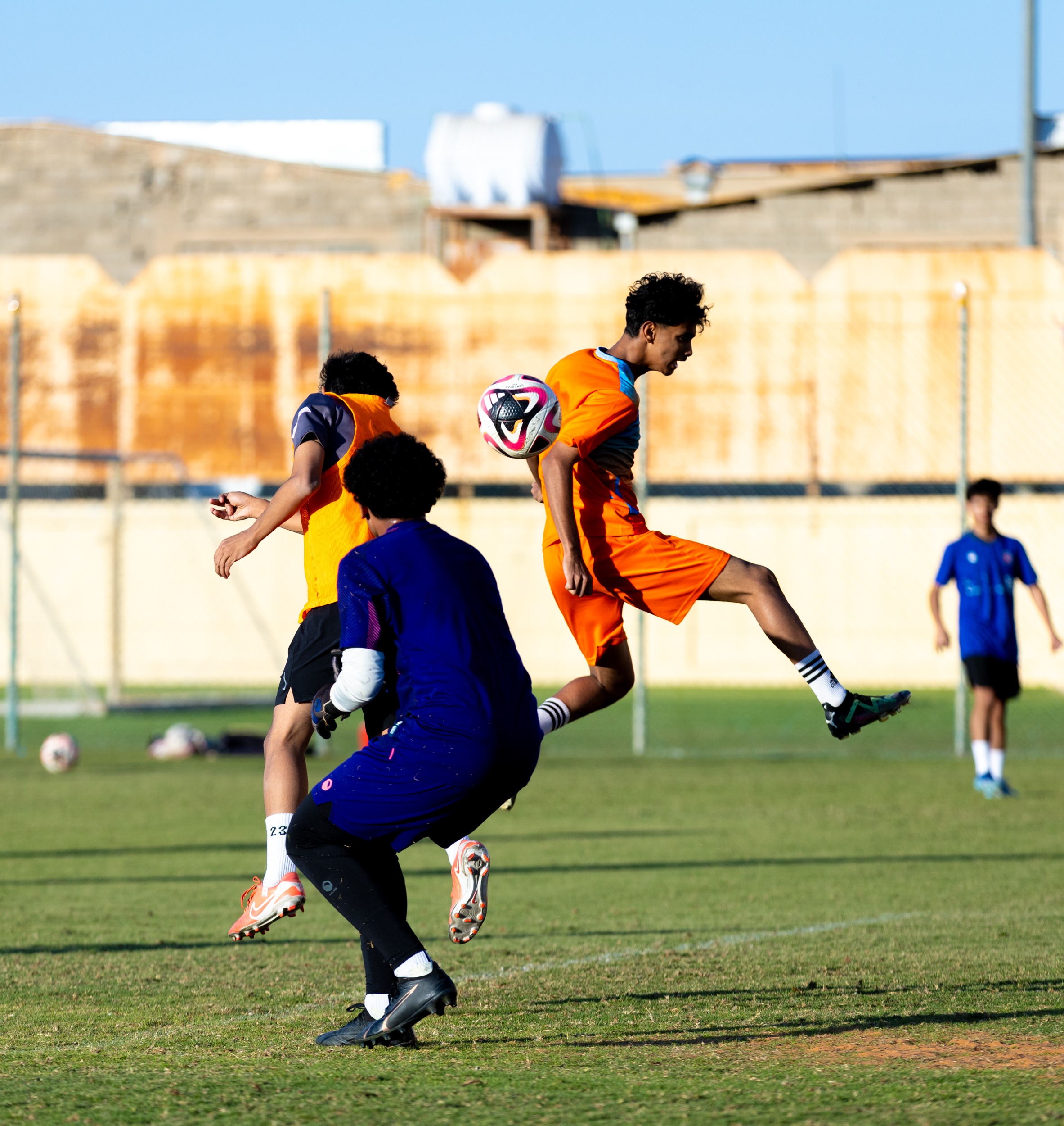 الفيحاء تحت 17 سنة يجري تمرينه الرئيس لمواجهة نظيره نادي الصفا