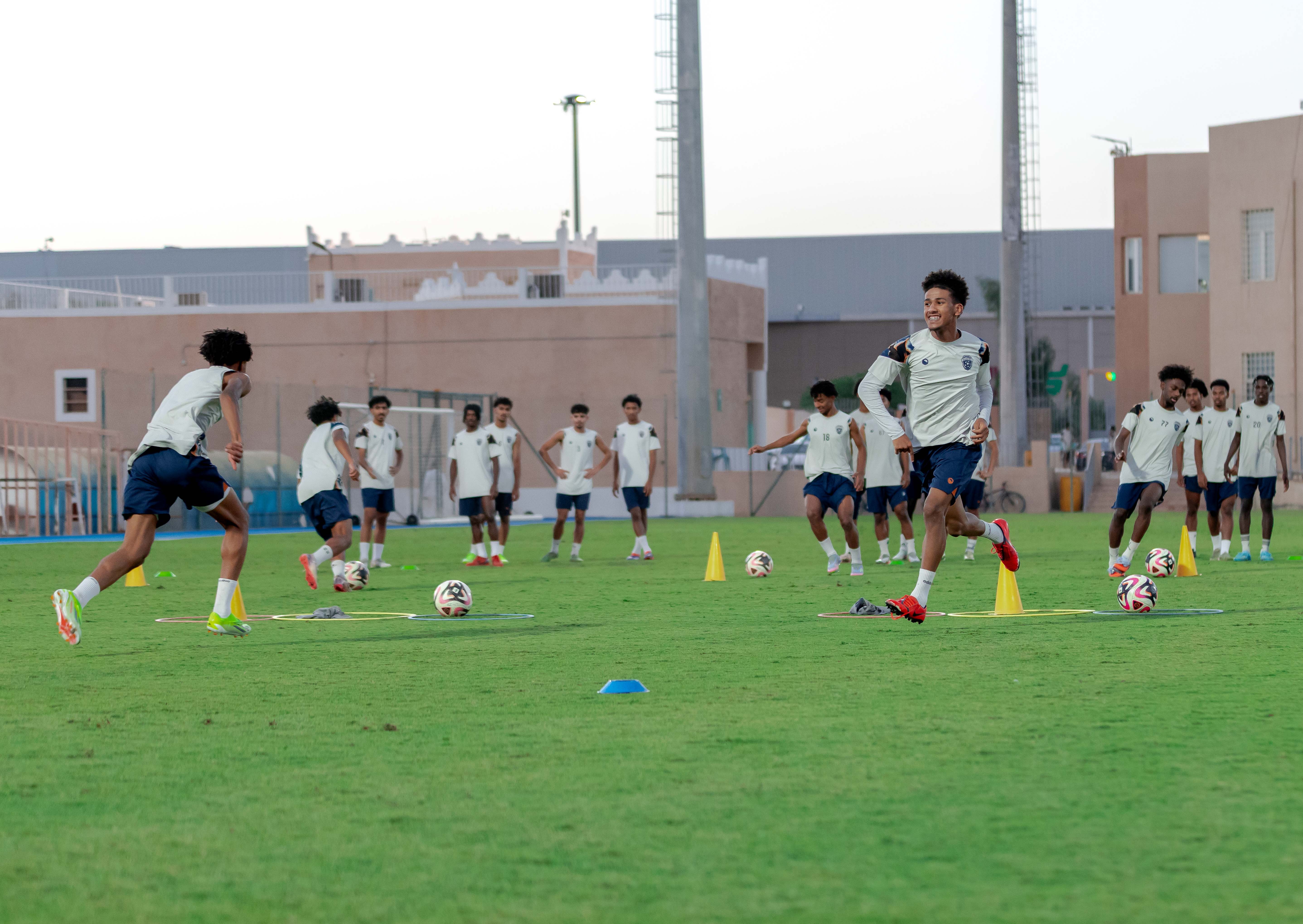 الفيحاء تحت 18 سنة يجري تمرينه الرئيس لمواجهة نظيره نادي الاتحاد