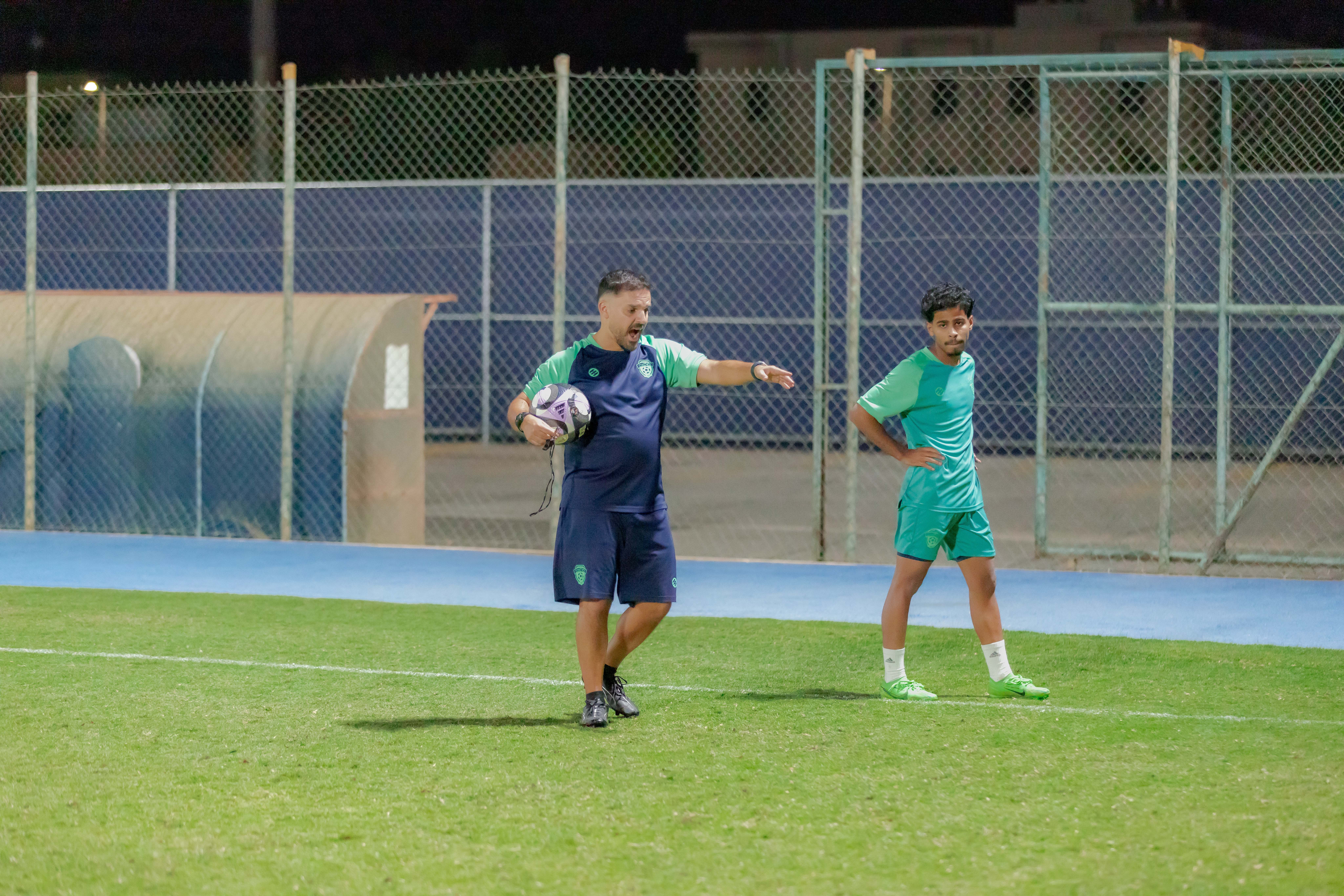 الفيحاء تحت 21 عام يجري تمرينه الرئيس استعداداً لملاقاة العدالة