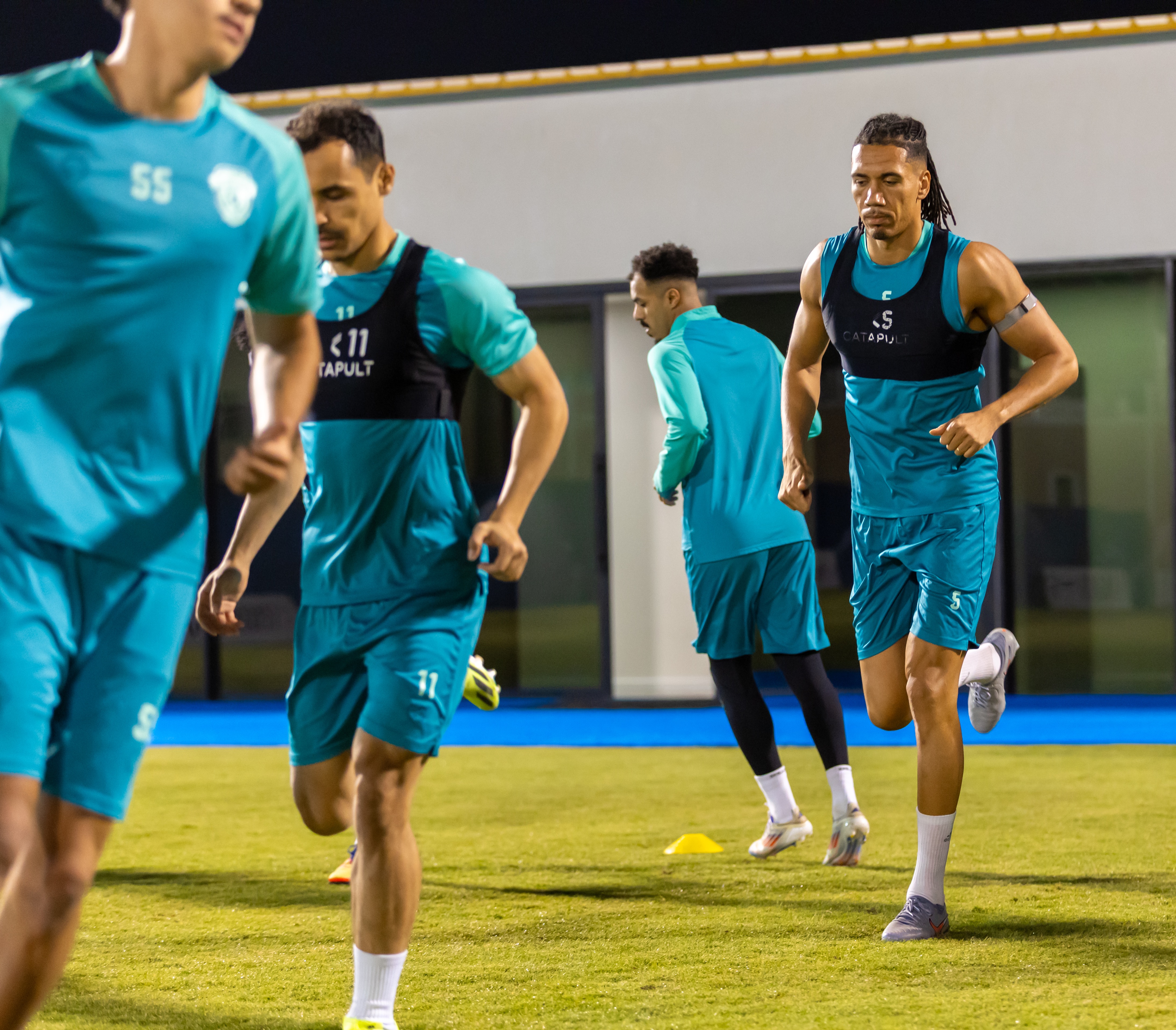 الفيحاء يواصل تدريباته اليومية بحصة مسائية في المجمعة