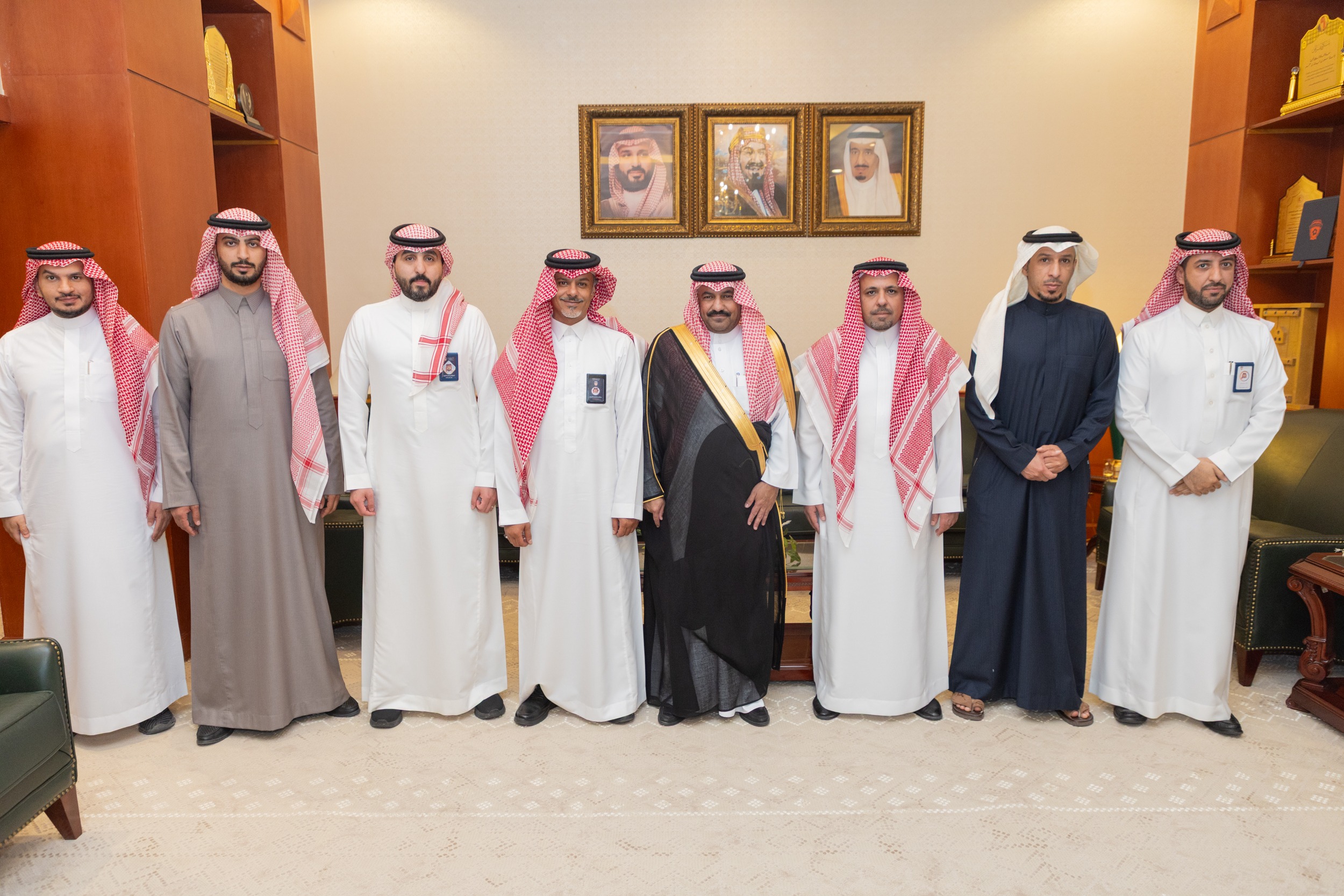 محافظ المجمعة يستقبل رئيس وأعضاء مجلس إدارة نادي الفيحاء