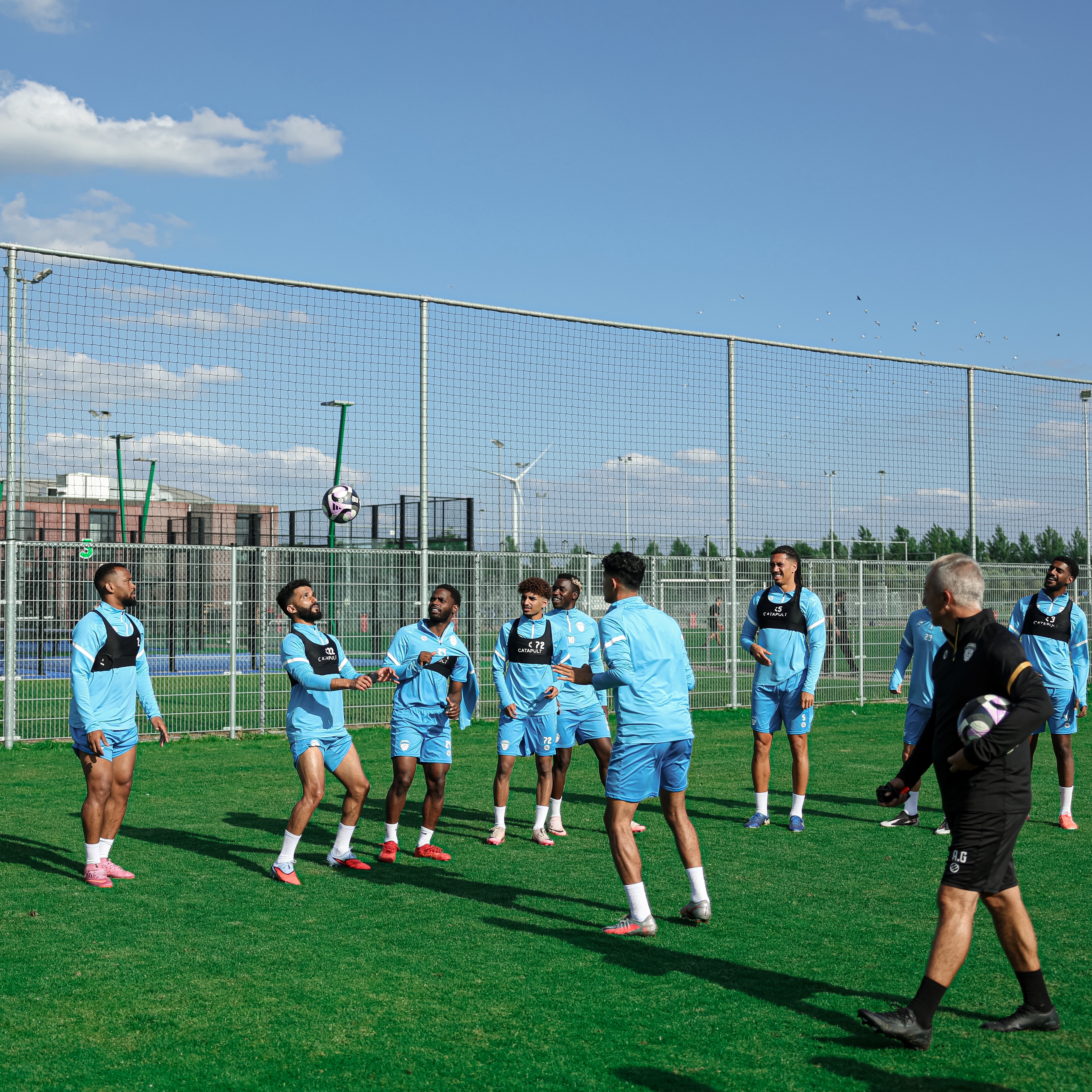 الفيحاء ينهي تحضيراته لمواجهة فيسترلو البلجيكي في ثالث ودياته في معسكر هولندا