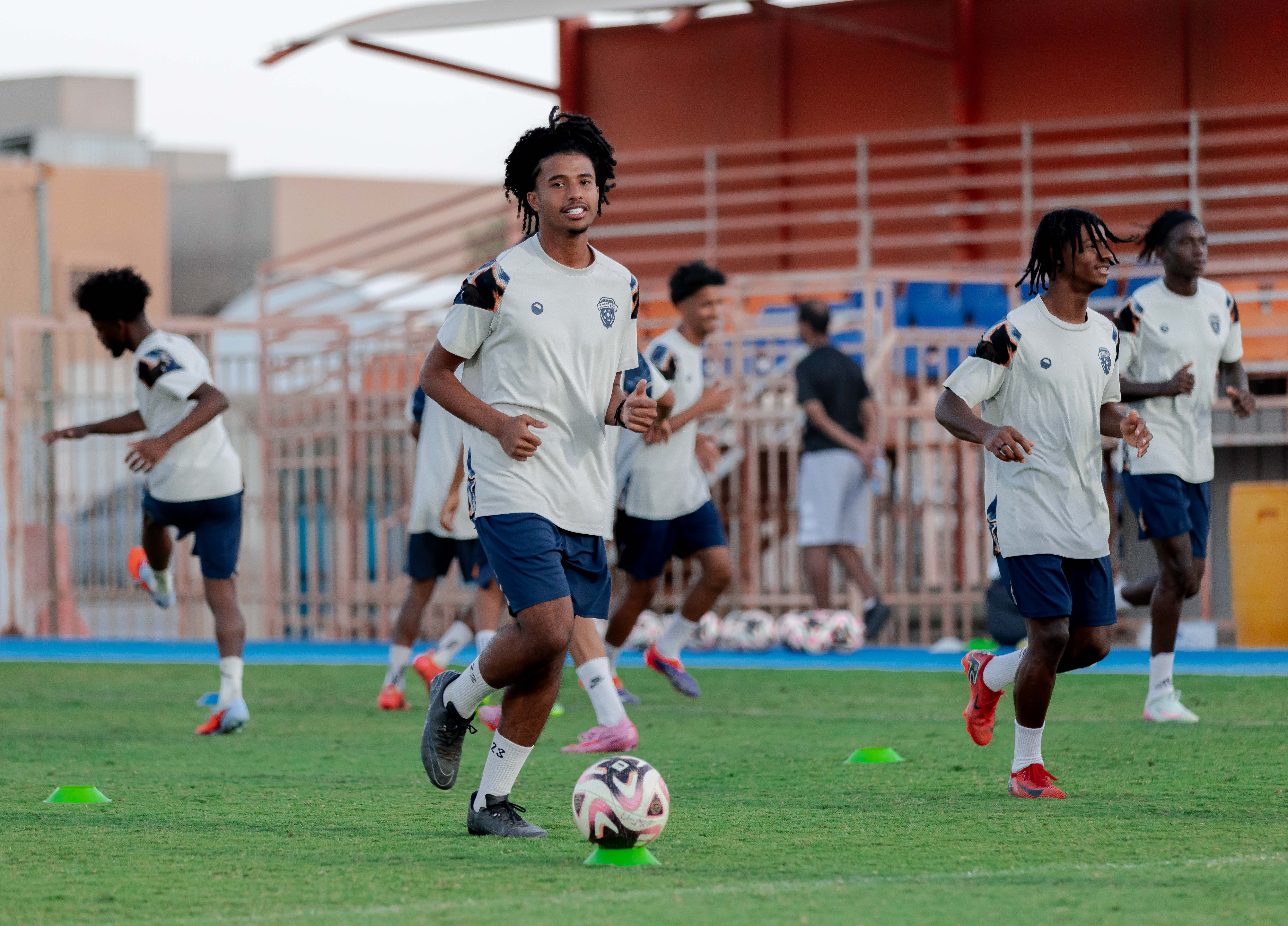 الفيحاء تحت 18 سنة يجري تمرينه الرئيس لمواجهة نظيره نادي الاتحاد