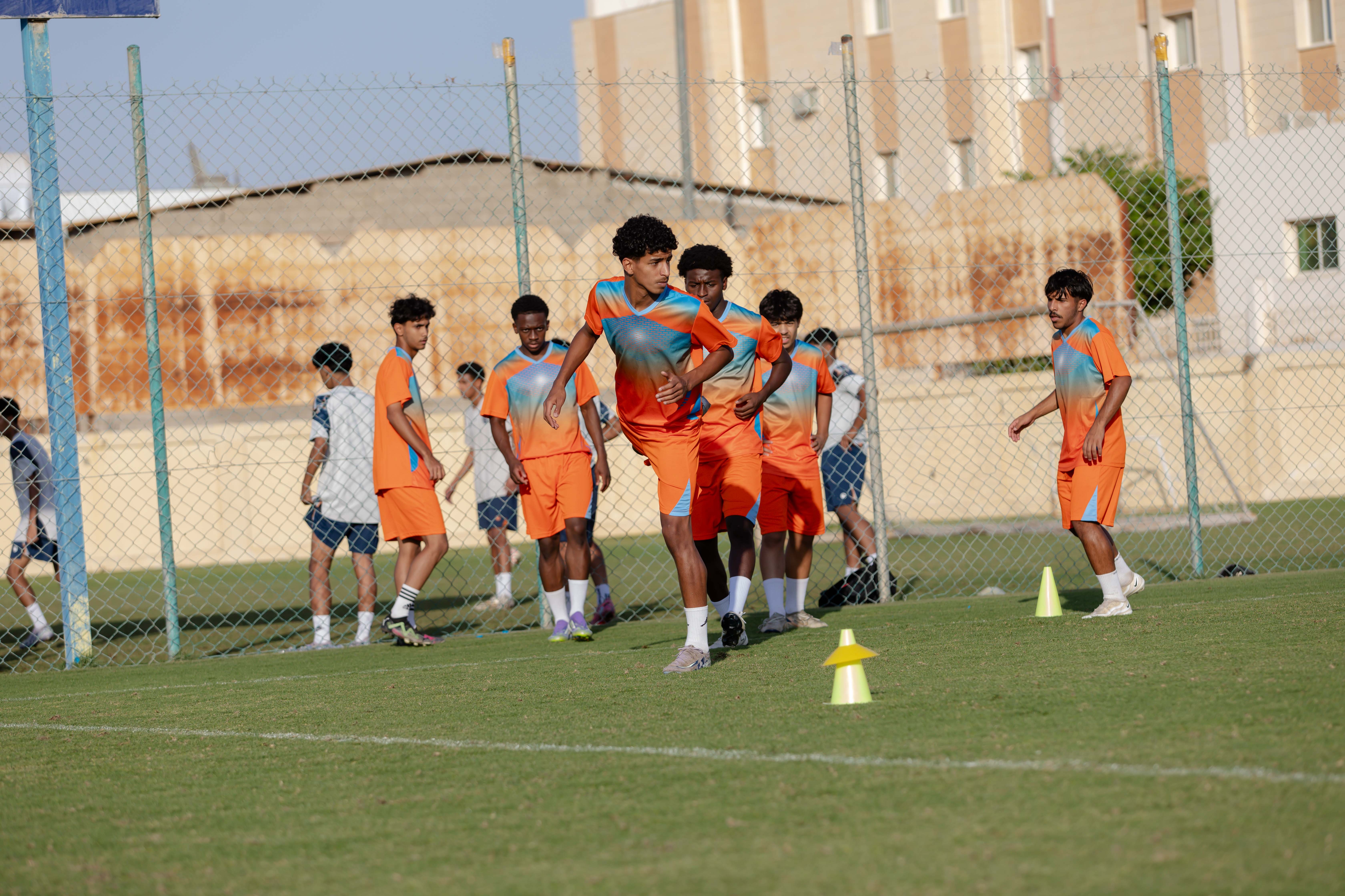 الفيحاء تحت 17 سنة يجري تمرينه الرئيس لمواجهة نظيره نادي الانصار