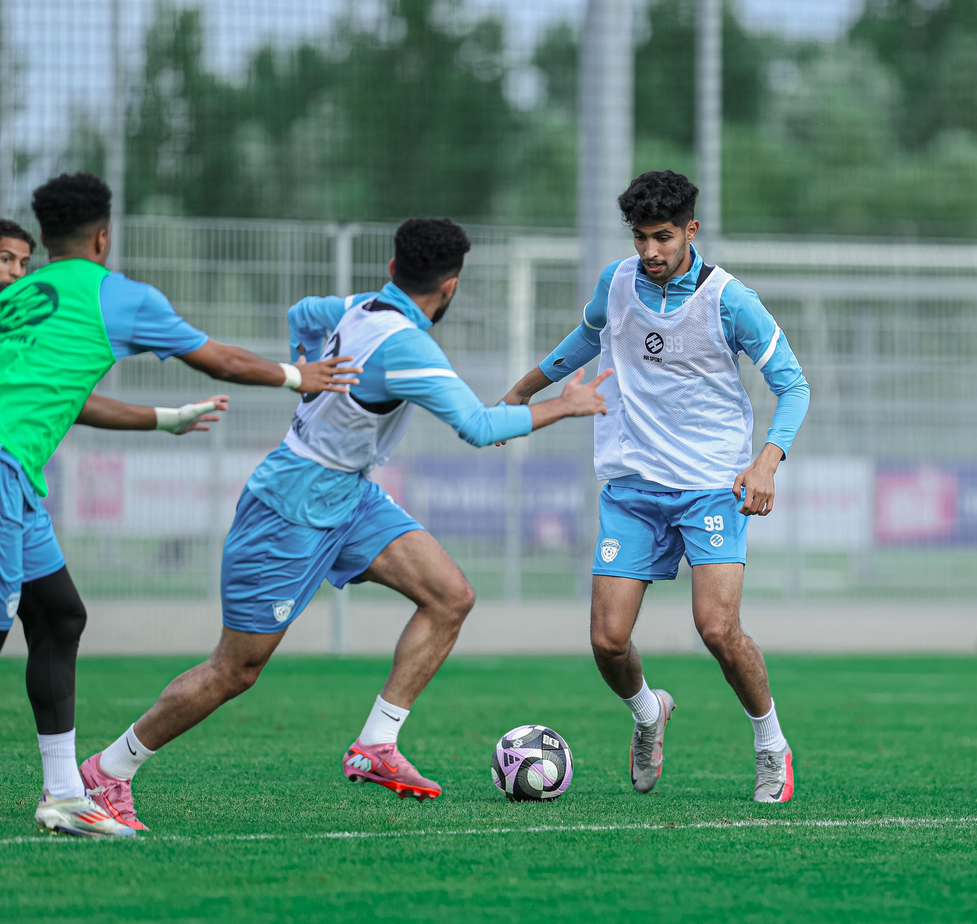 الفيحاء ينهي استعداداته للودية الأولى مع أم صلال القطري بحصتين تدريبيتين