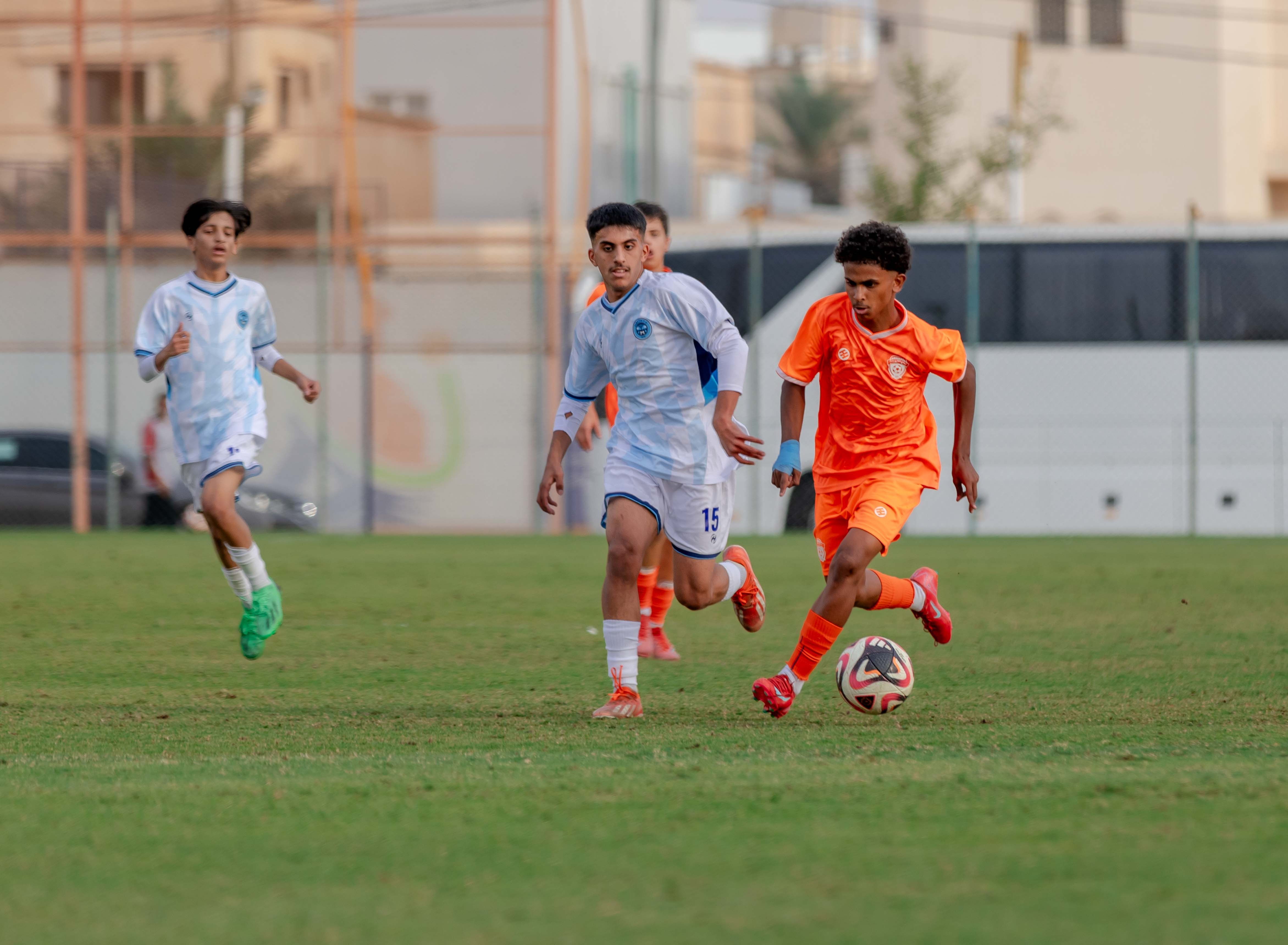 الفيحاء تحت 15 سنة يتعادل سلبياً أمام نظيره نادي الباطن