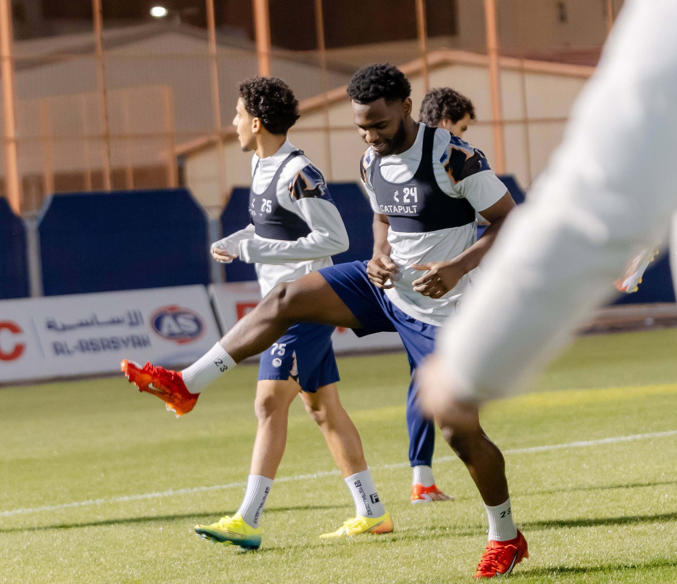 الفيحاء يجري مرانه الرئيس استعداداً لمواجهة الإتفاق