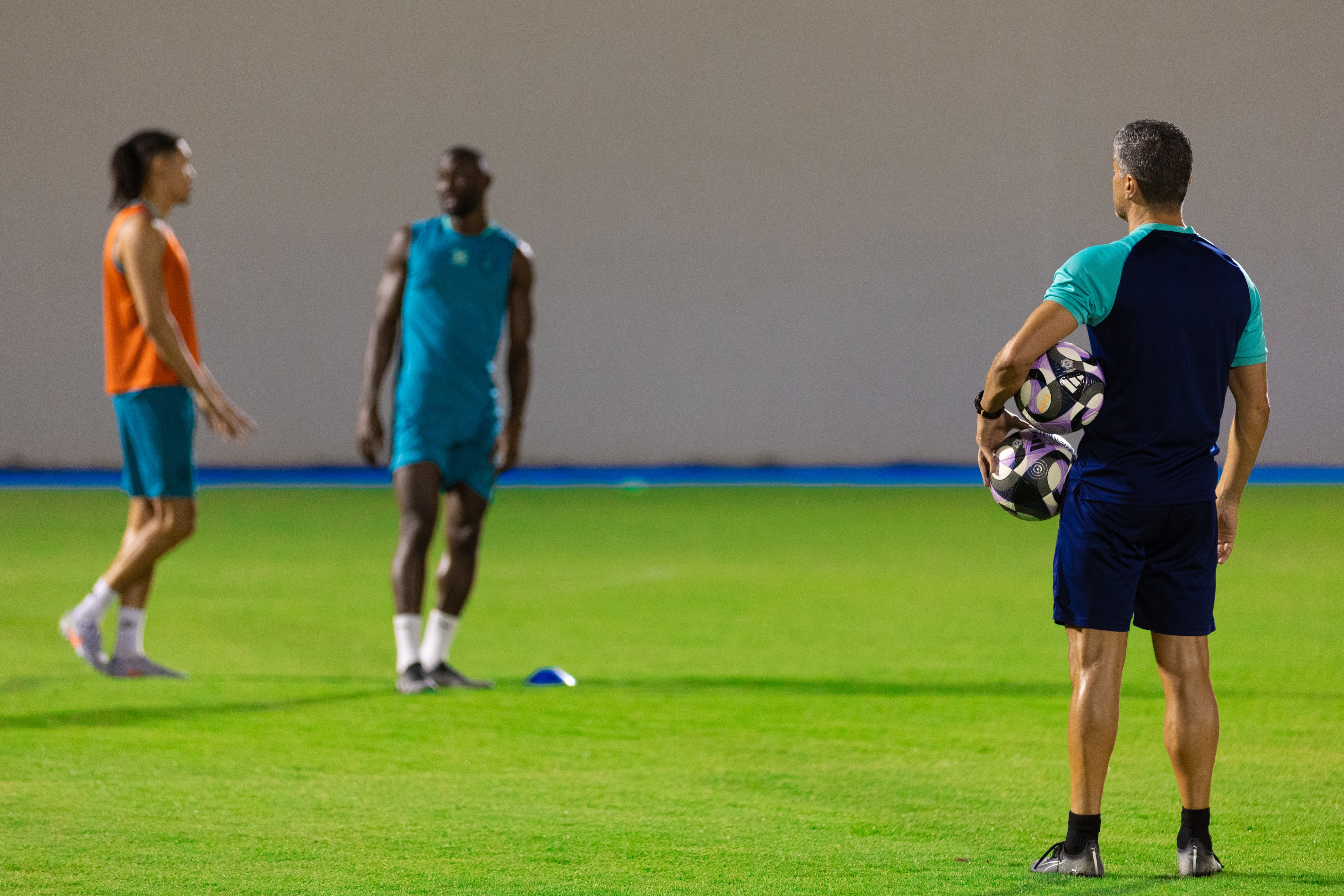 الفيحاء يواصل استعداداته لمواجهة الحزم الودية