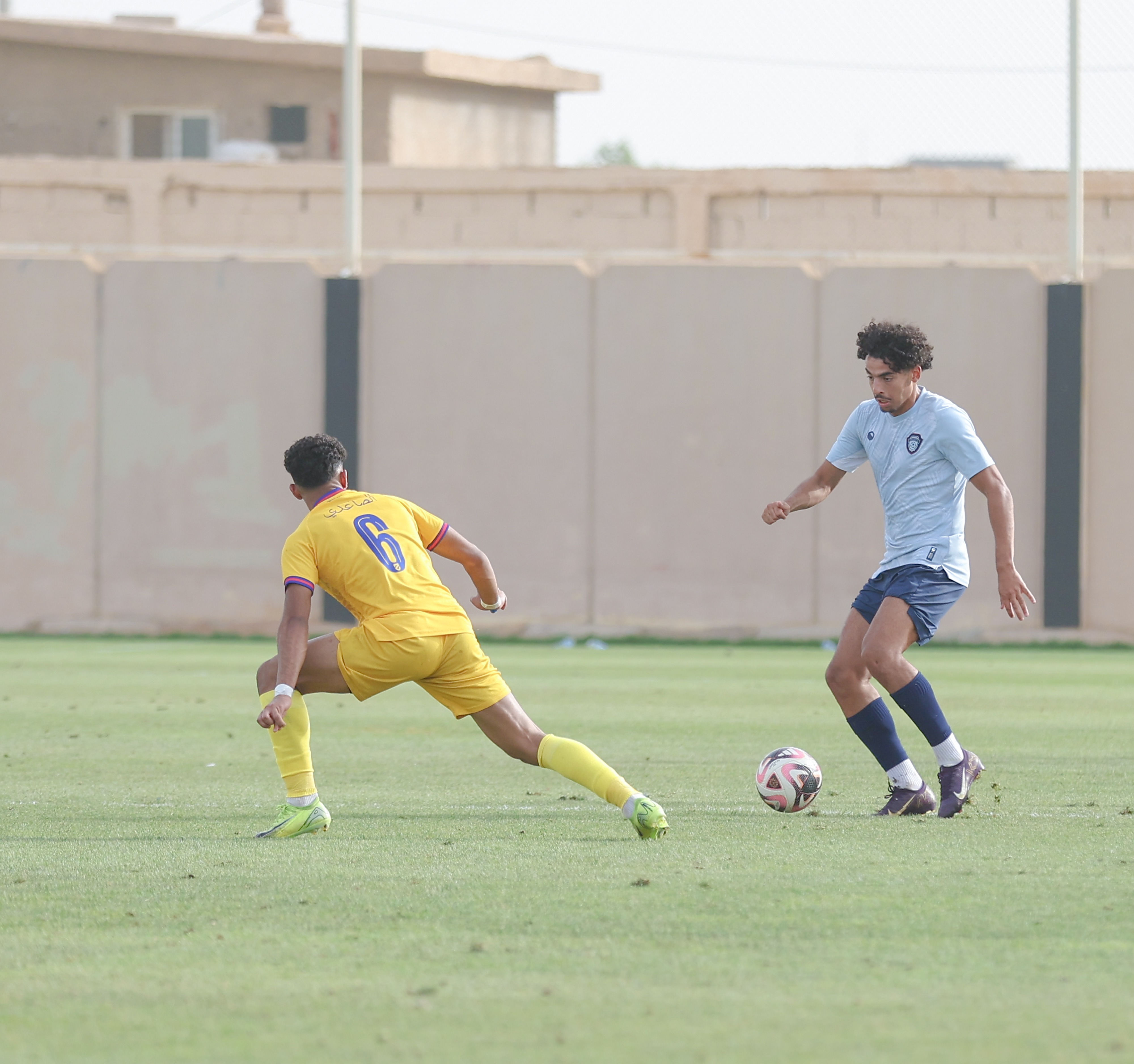 الفيحاء تحت 18 سنة يكسب لقاء نظيرة نادي الحزم