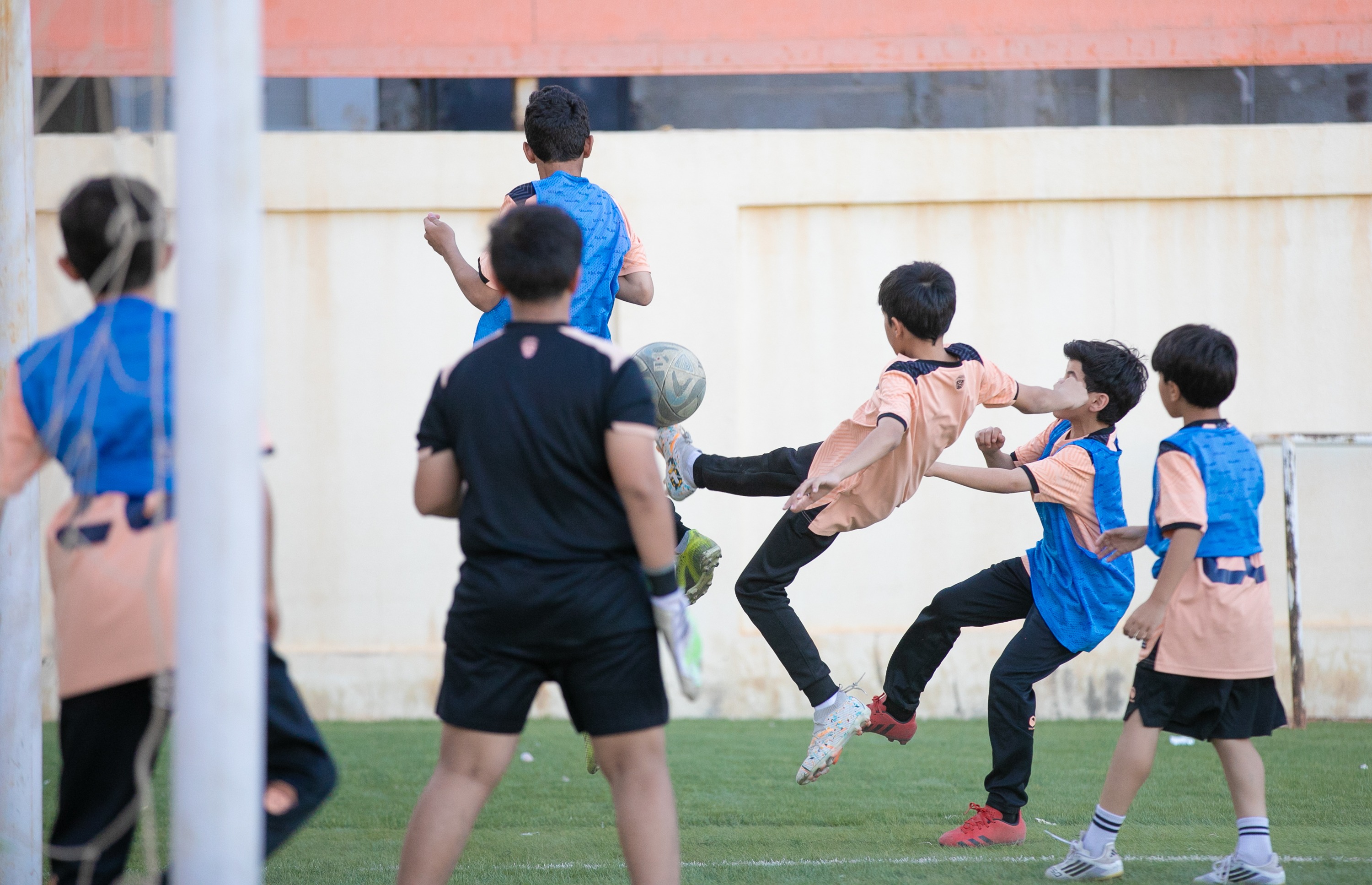 أكاديمية الفيحاء تواصل تدريباتها اليومية