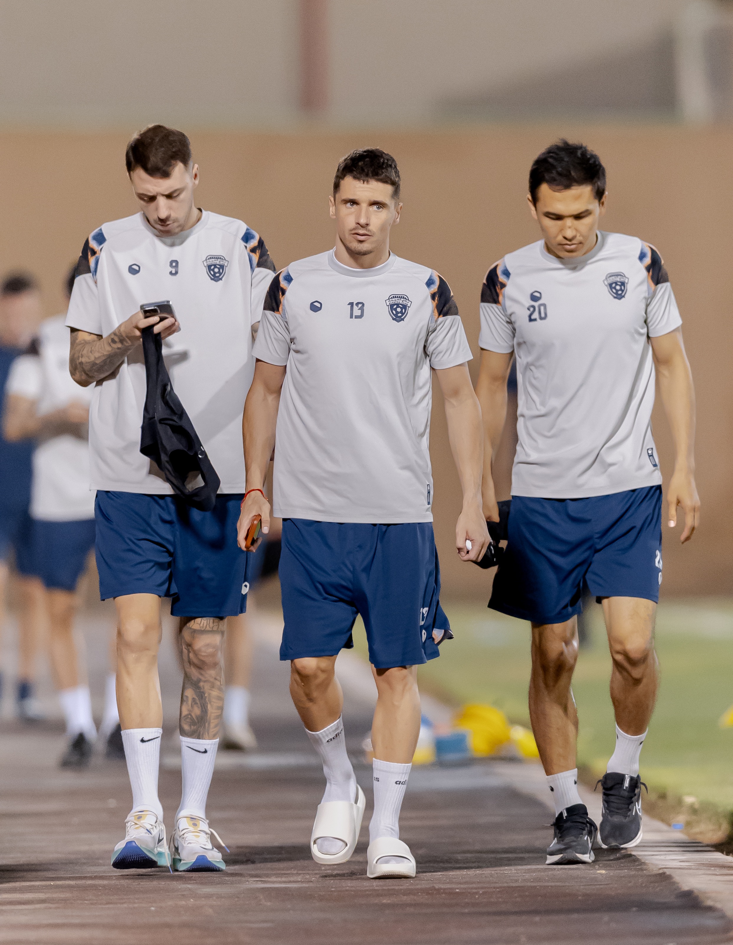 الفيحاء يجري تمرينه الرئيس لمواجهة ضمك الجمعة القادم