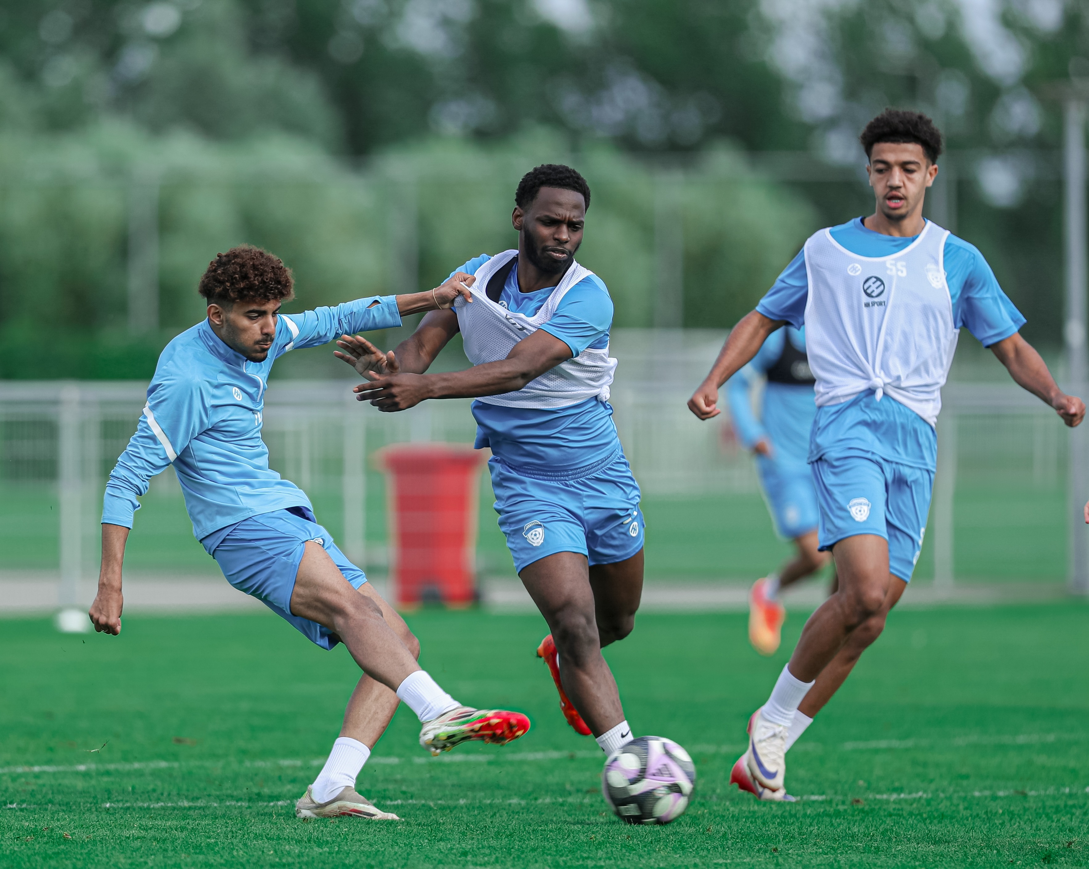 الفيحاء ينهي استعداداته للودية الأولى مع أم صلال القطري بحصتين تدريبيتين