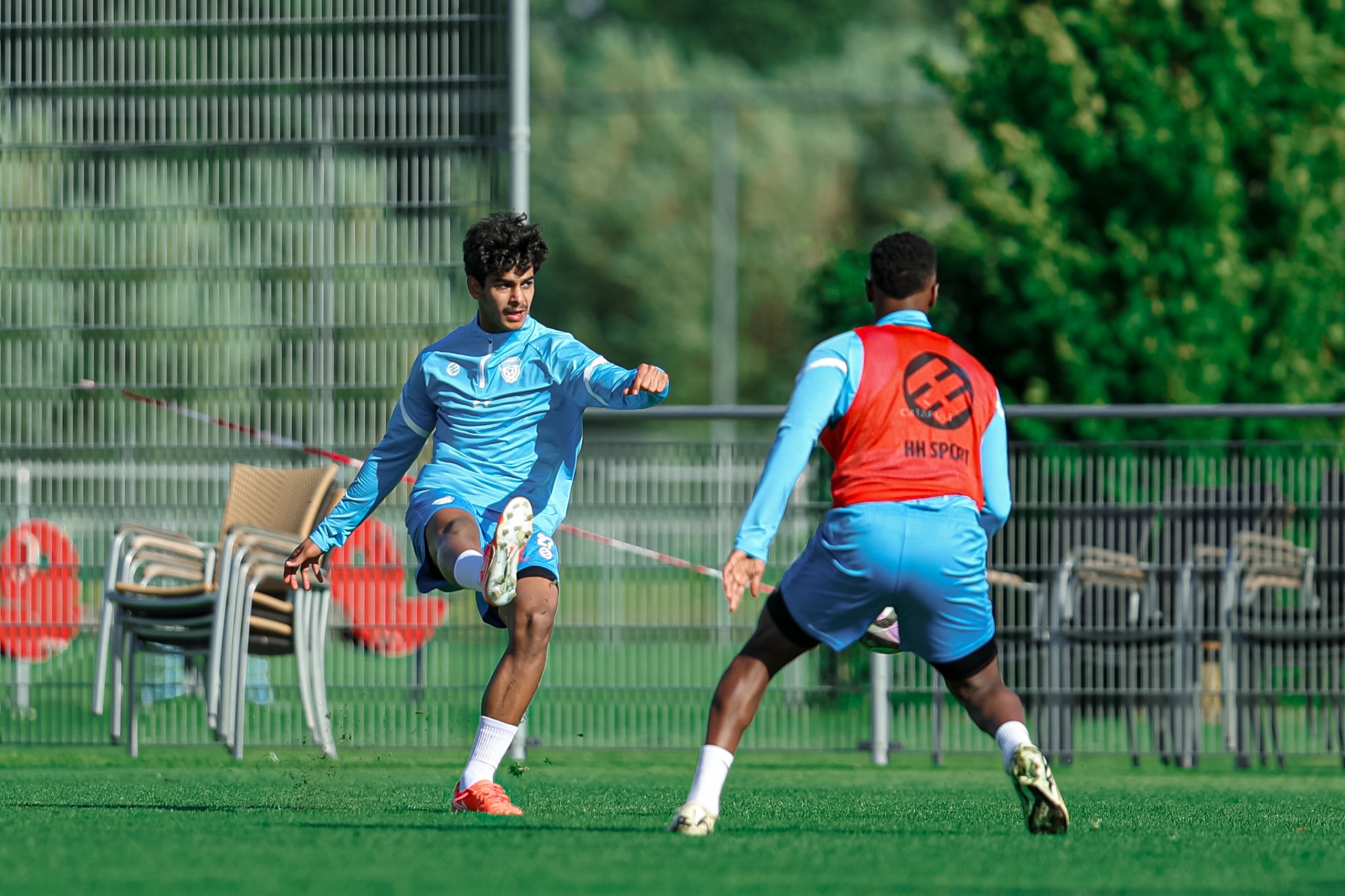 الفيحاء يختتم تحضيراته لمواجهة أوفي كريت في ثاني ودياته في معسكر هولندا