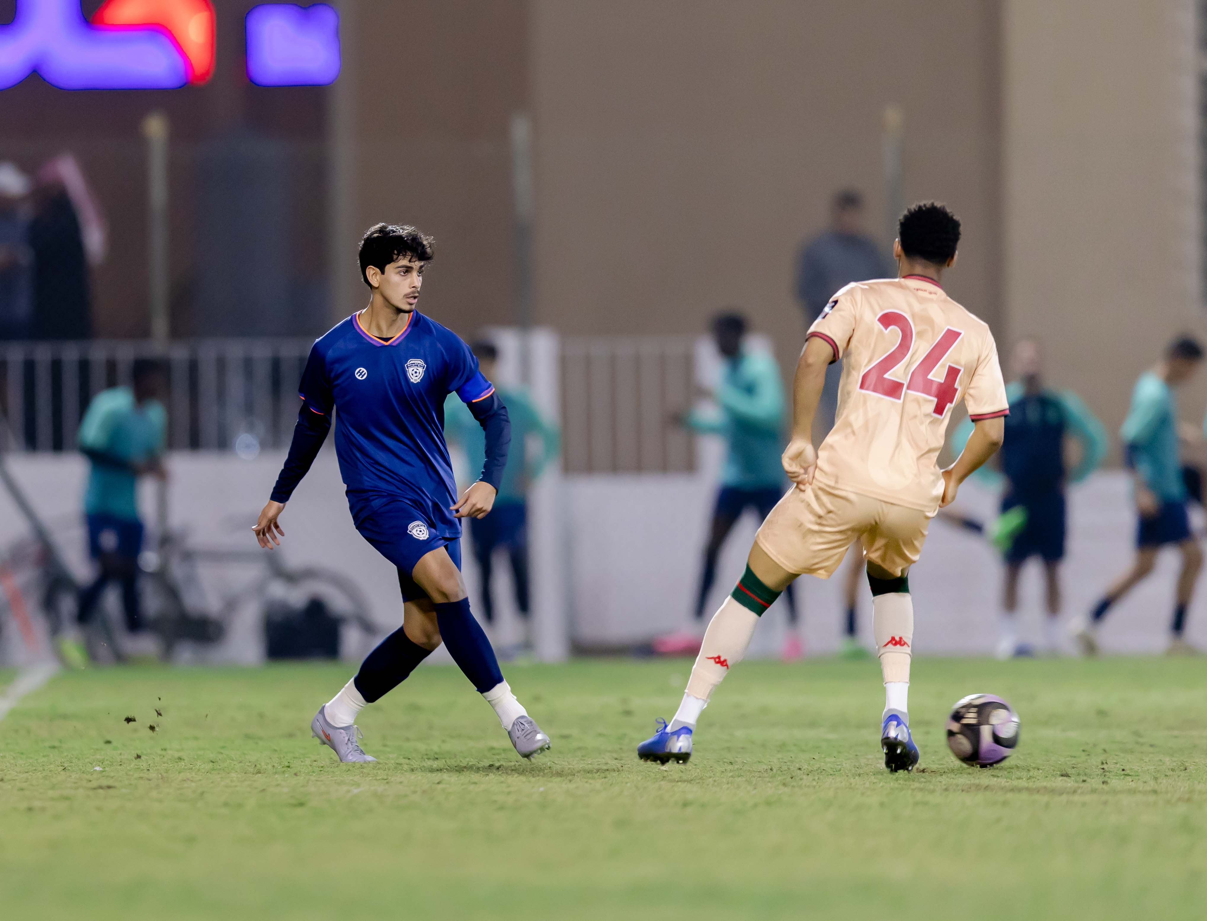 الفيحاء تحت 21 عامًا يتعادل مع نظيره الخلود ضمن الجولة التاسعة من دوري جوي للنخبة U21 .