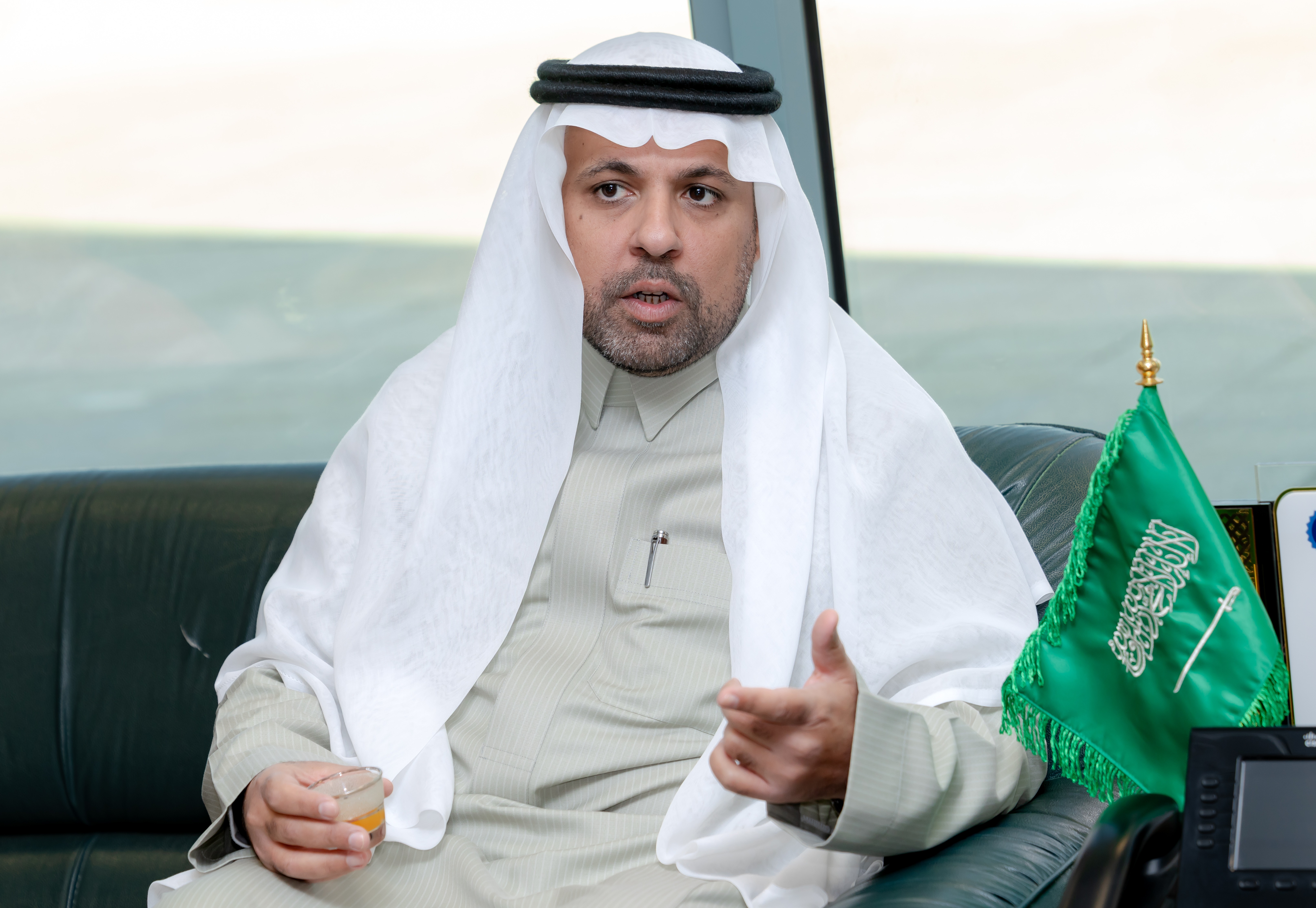 رئيس مجلس الإدارة الدكتور توفيق بن صالح المديهيم يزور وكيل جامعة المجمعة للتنمية والاستثمار الأستاذ الدكتور مسلّم بن محمد الدوسري .