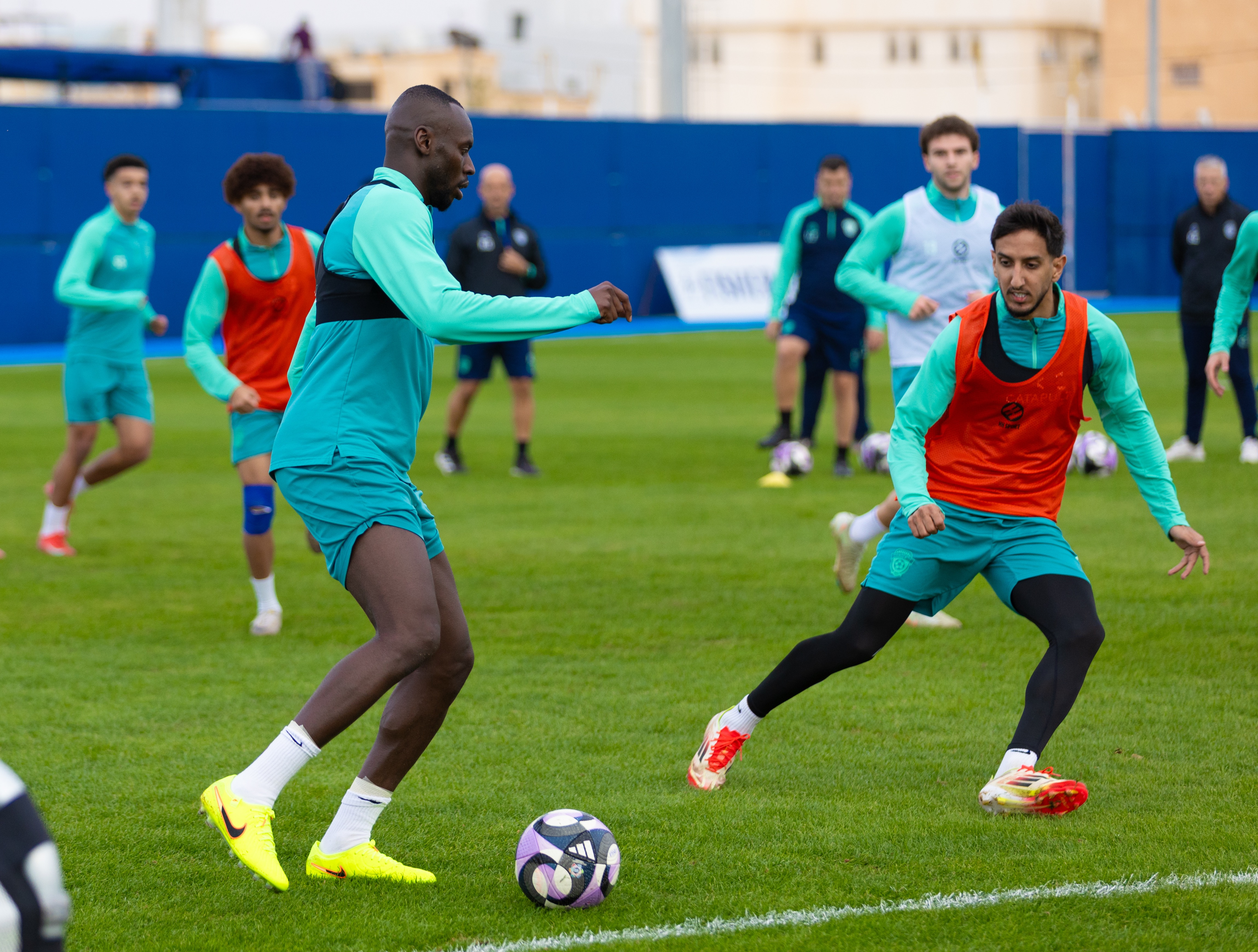 الفيحاء يستأنف تدريباته استعداداً لمواجهة الأهلي