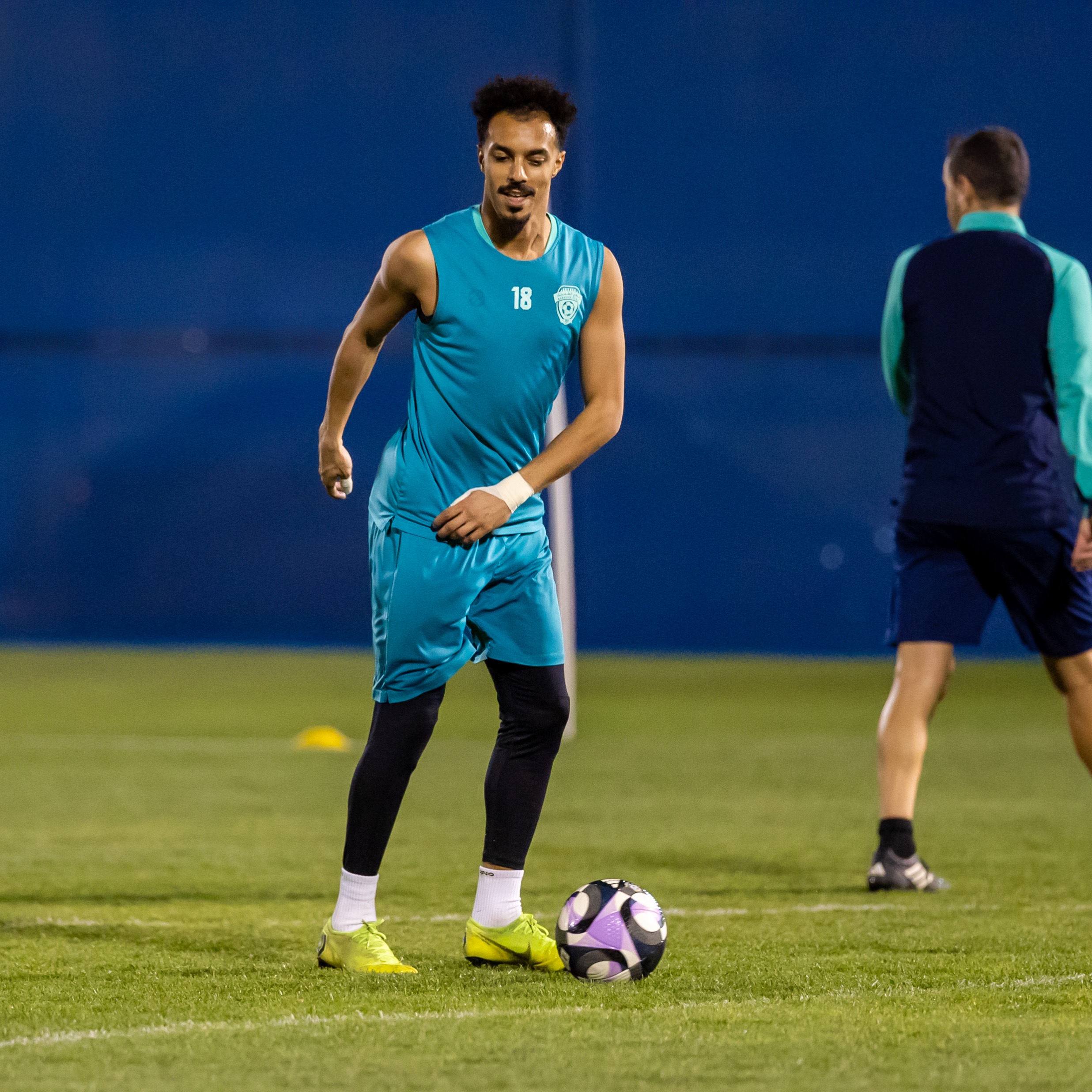 الفيحاء يجري مرانه الرئيس استعداداً لمواجهة النجمة