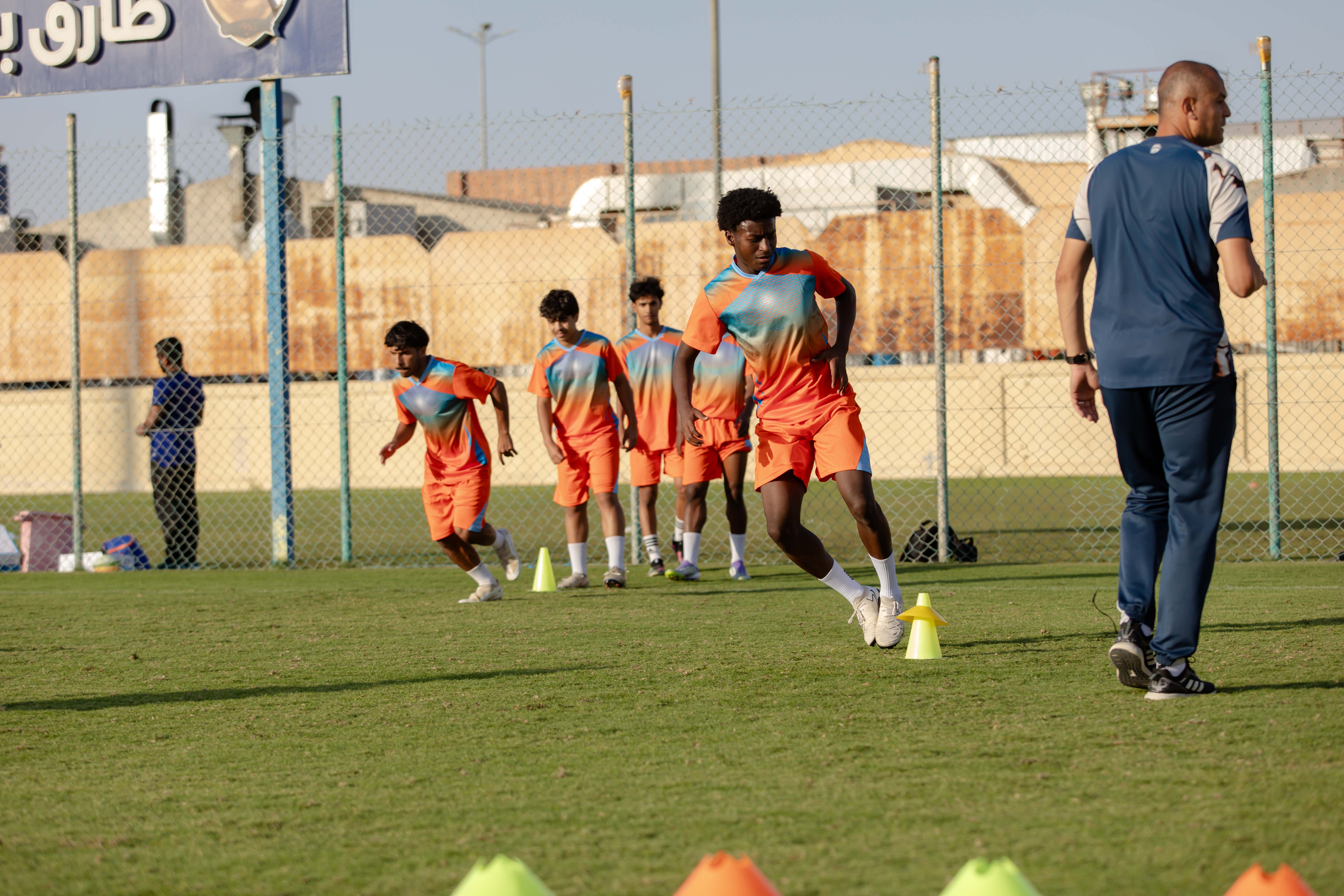 الفيحاء تحت 17 سنة يجري تمرينه الرئيس لمواجهة نظيره نادي الانصار