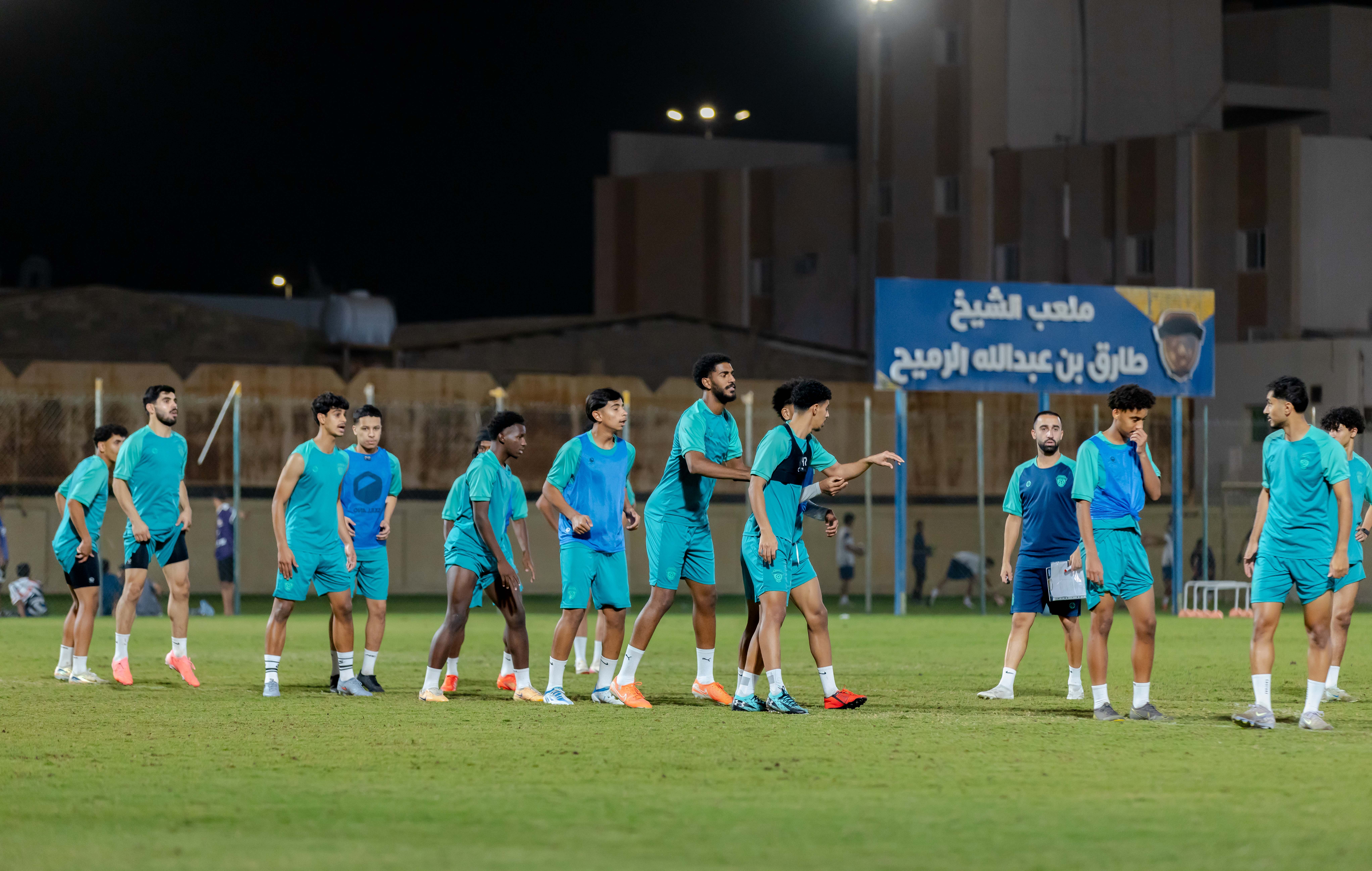 الفيحاء تحت 21 عام يجري تمرينه الرئيس استعداداً لملاقاة العروبة