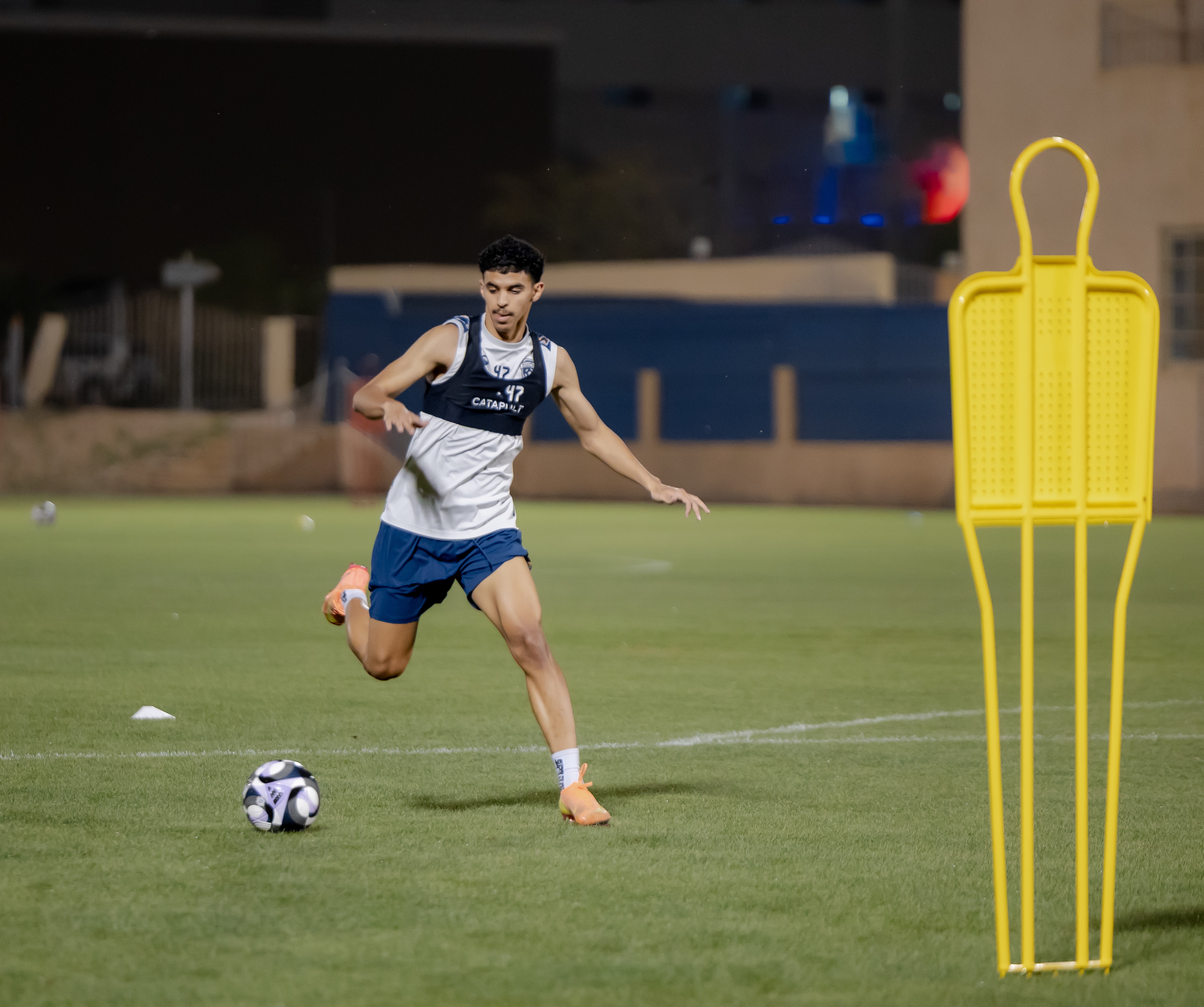 الفيحاء يجري مرانه الرئيس استعداداً لمواجهة العروبة