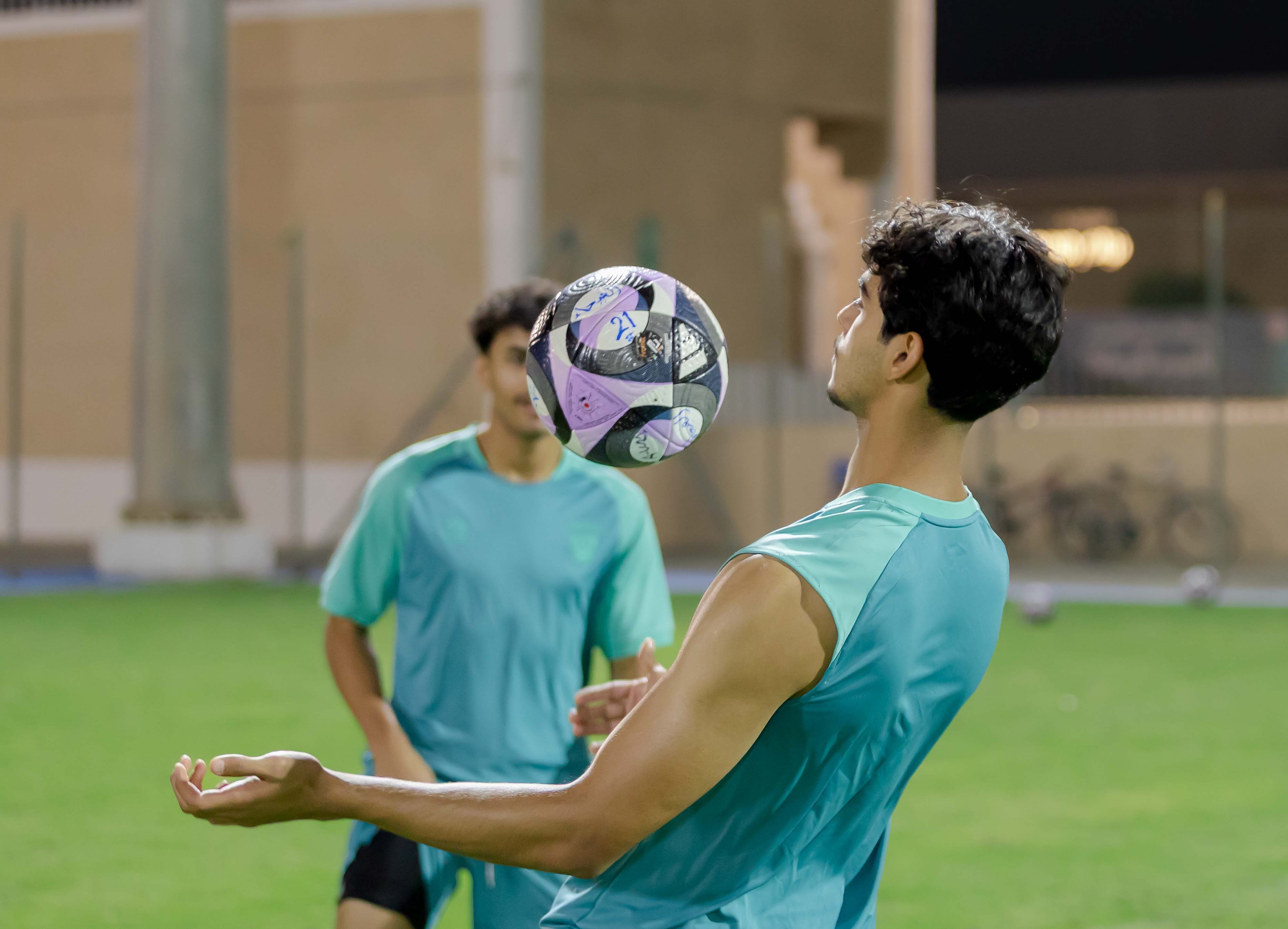 الفيحاء تحت 21 عامًا يُجري تمرينه الرئيس استعدادًا لملاقاة القادسية .