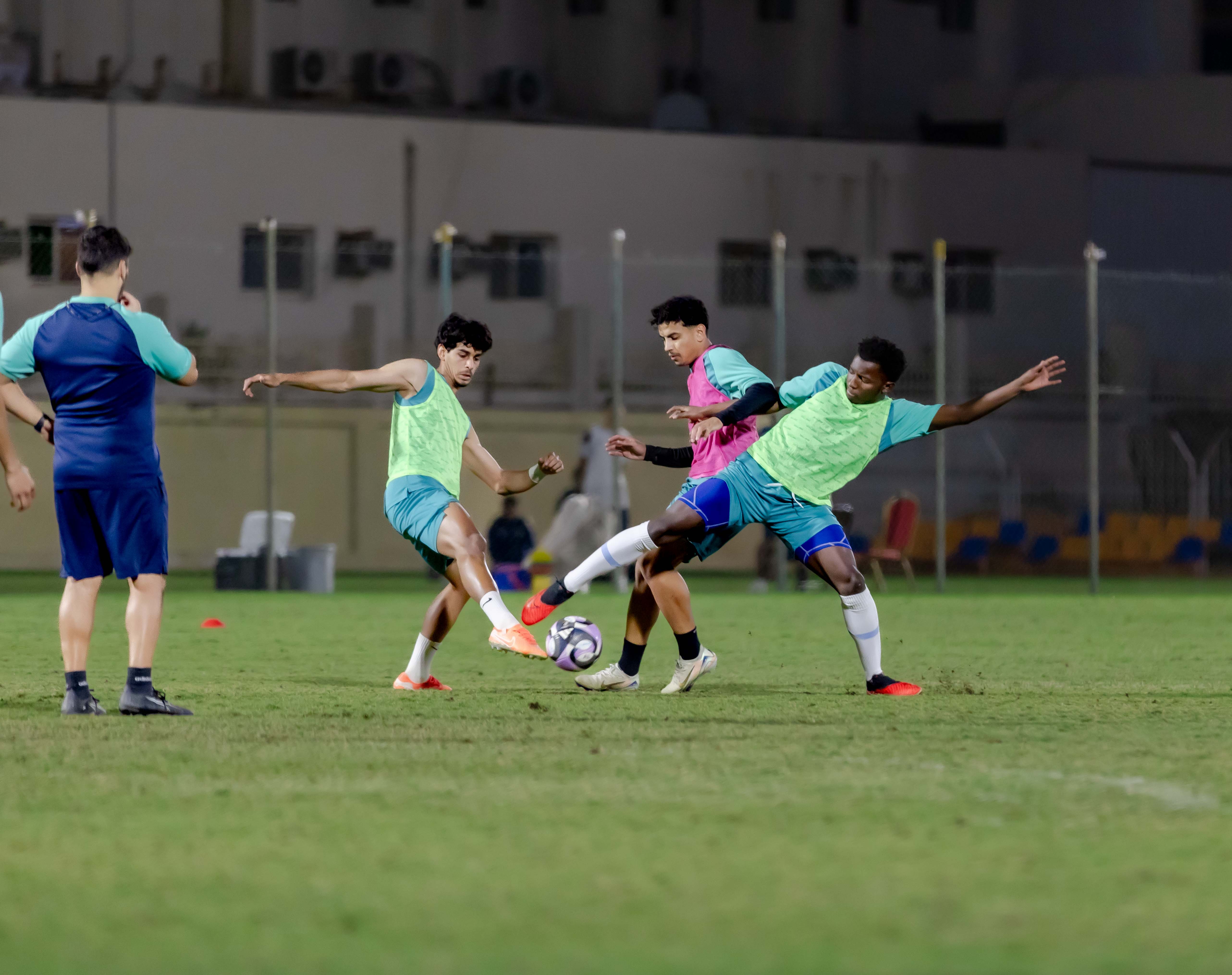 الفيحاء تحت 21 عامًا يُجري تمرينه الرئيس استعدادًا لملاقاة الجبلين .