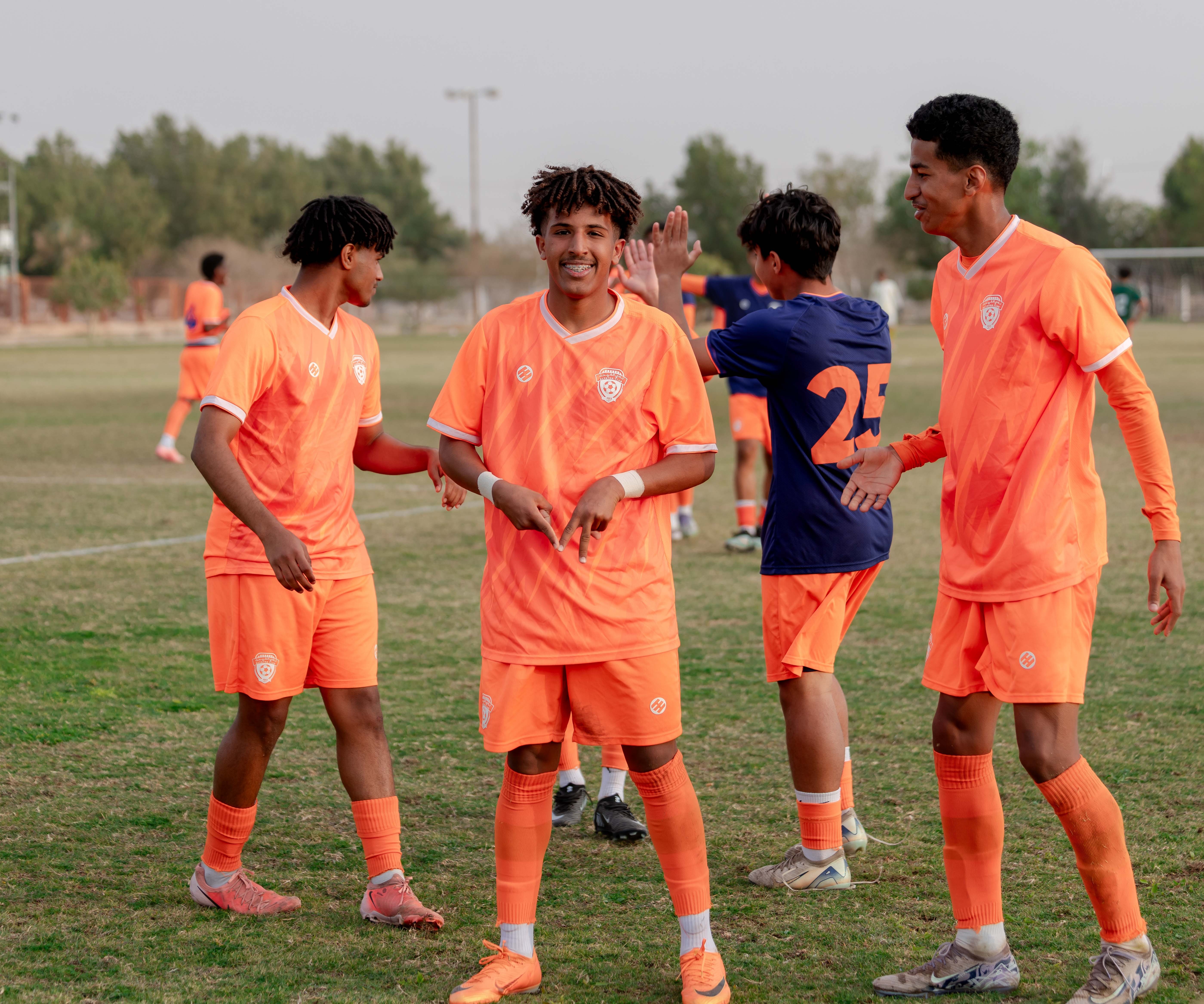 الفيحاء تحت ١٧ سنة يكسب لقاء نظيره نادي الروضة بثلاثة أهداف