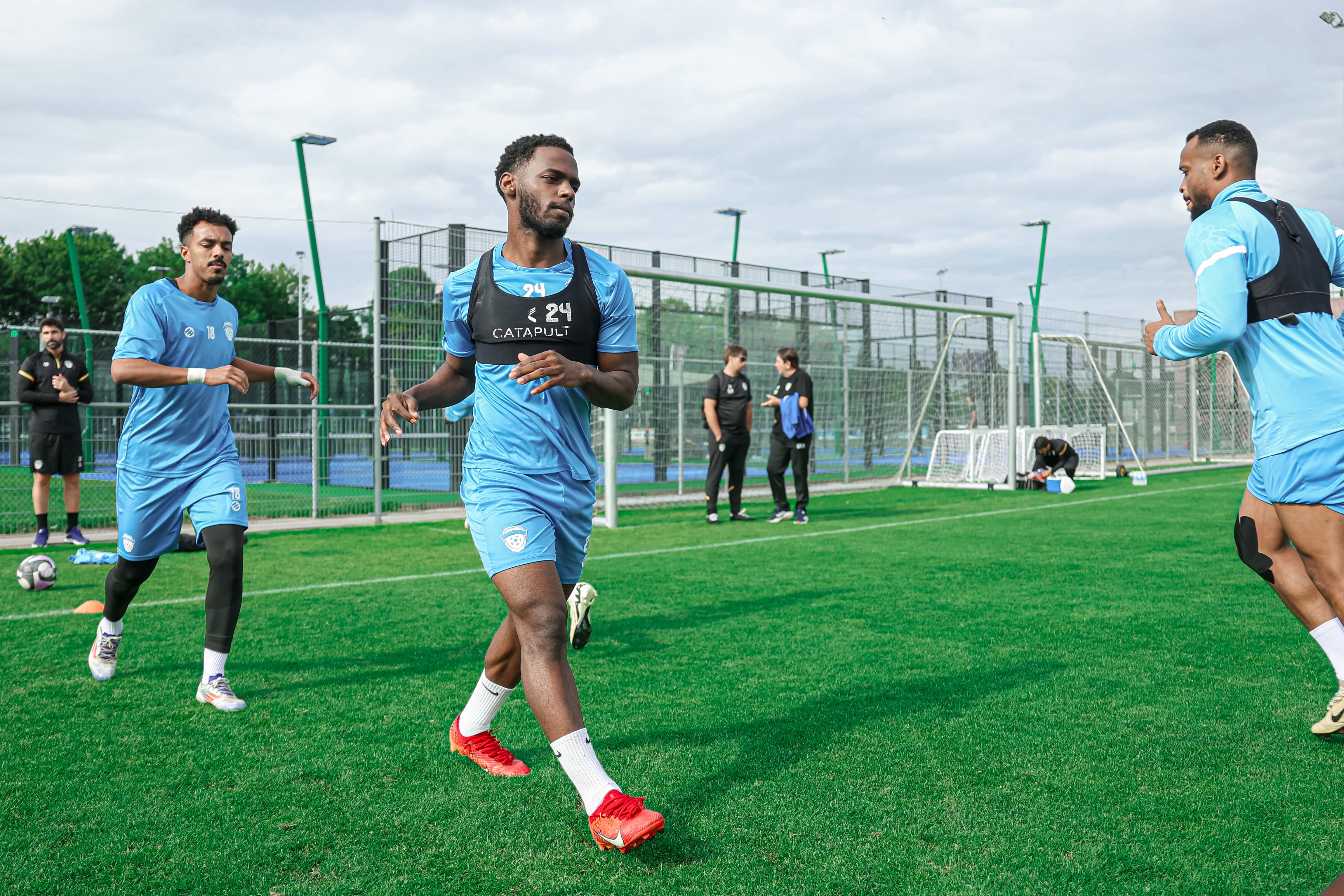 الفيحاء ينهي استعداداته للودية الأولى مع أم صلال القطري بحصتين تدريبيتين