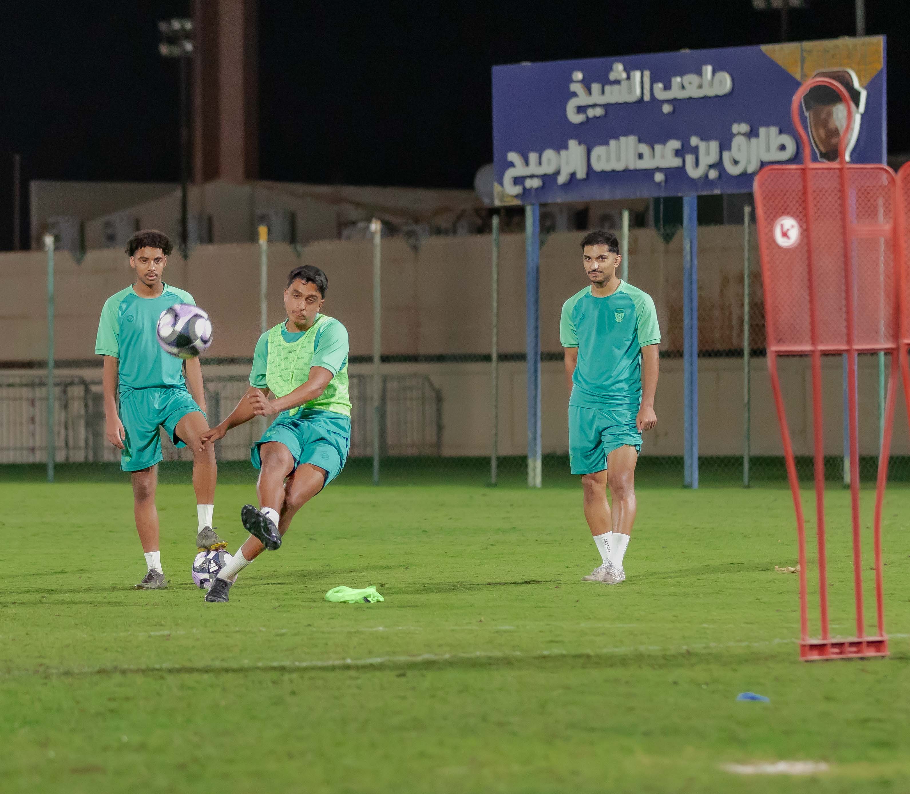 الفيحاء تحت 21 عام يجري تمرينه الرئيس استعداداً لملاقاة العدالة