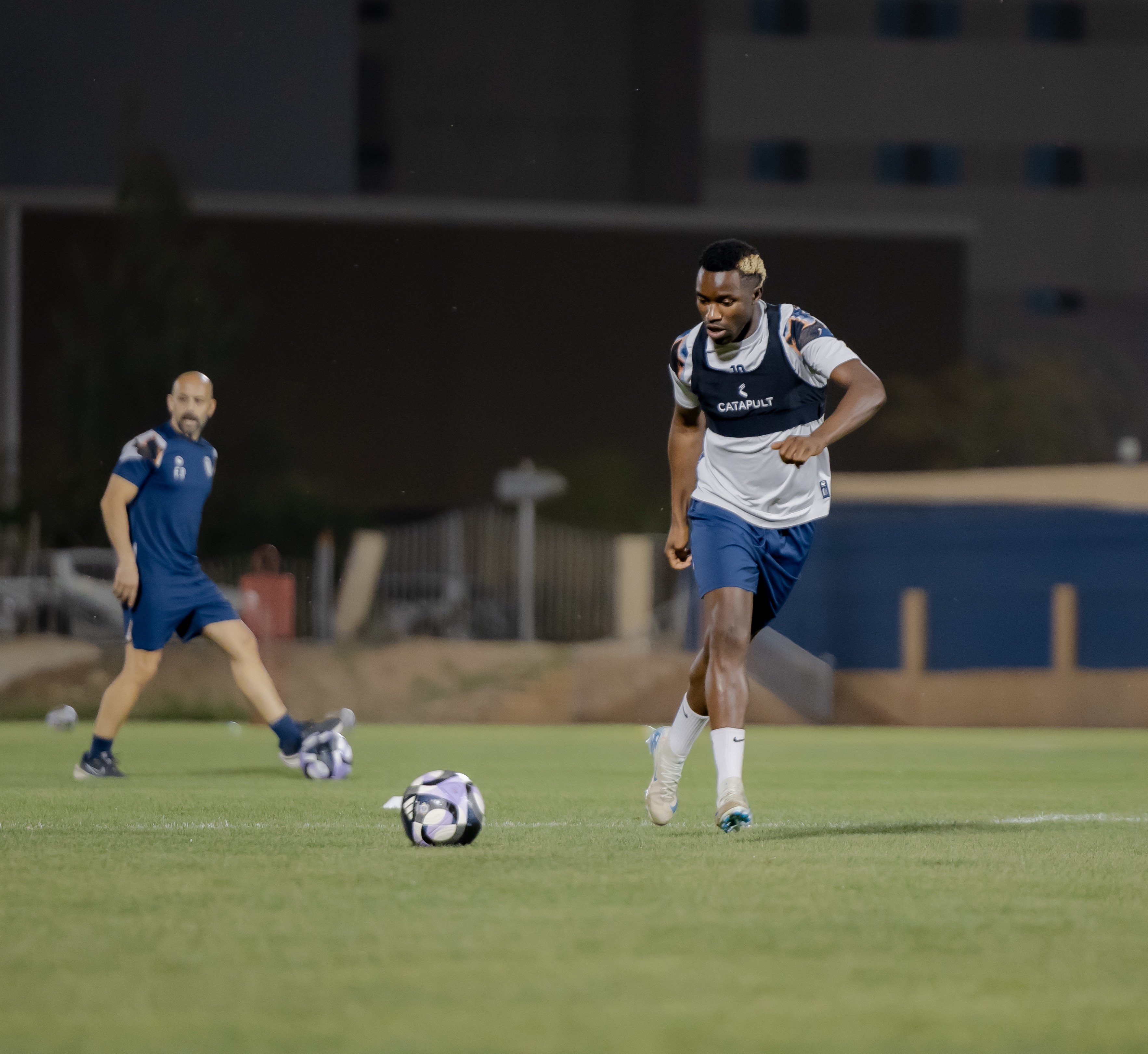 الفيحاء يجري مرانه الرئيس استعداداً لمواجهة العروبة