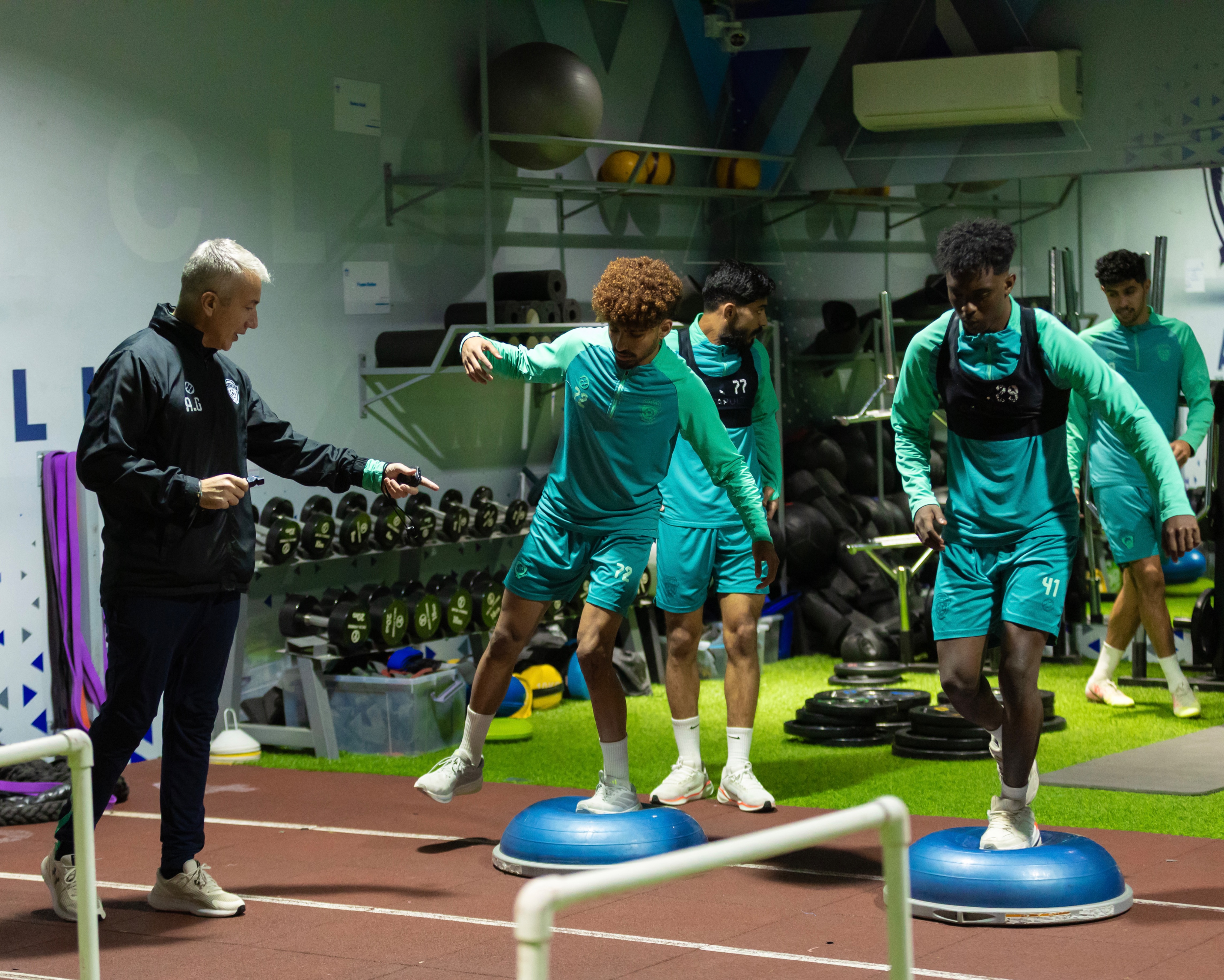 الفيحاء يجري مرانه الرئيس لمواجهة الأخدود