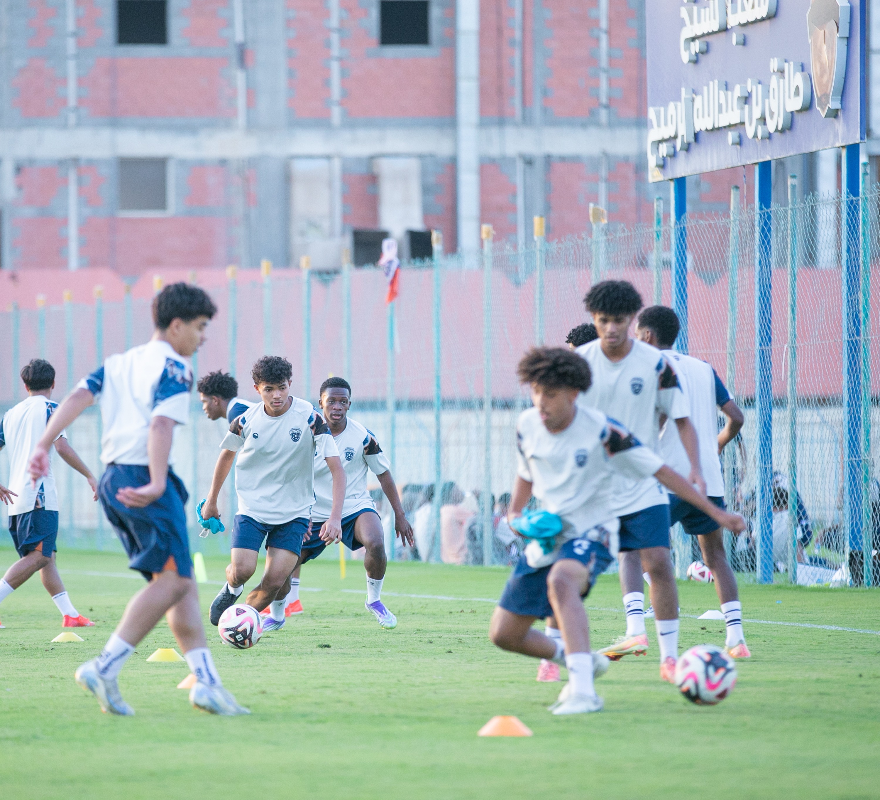 الفيحاء تحت 17 سنة يواصل تحضيراته اليومية لمواجهة نظيره نادي الجيل