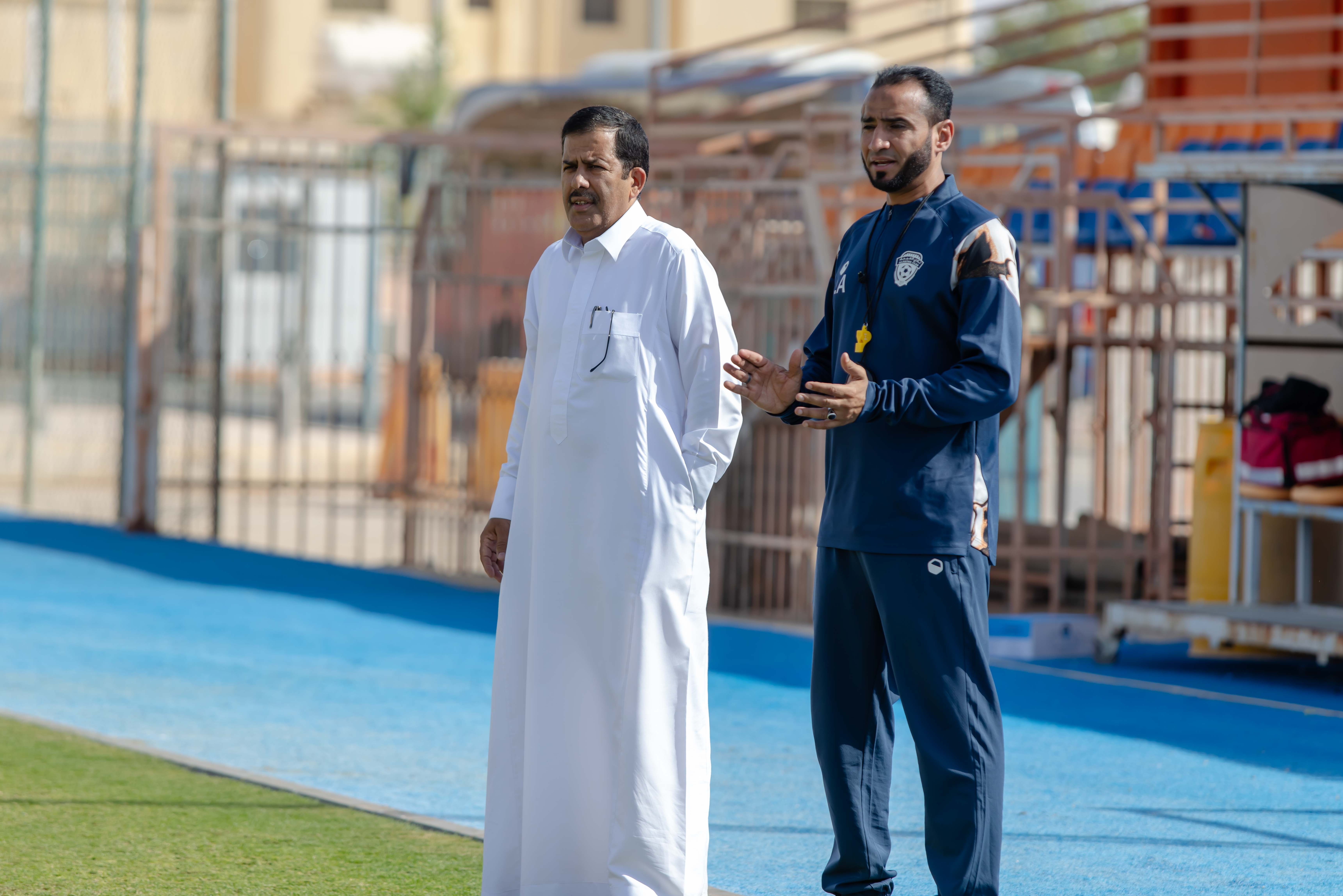 الفيحاء تحت 17 سنة يجري تمرينه الرئيس لمواجهة نظيره نادي الامجاد