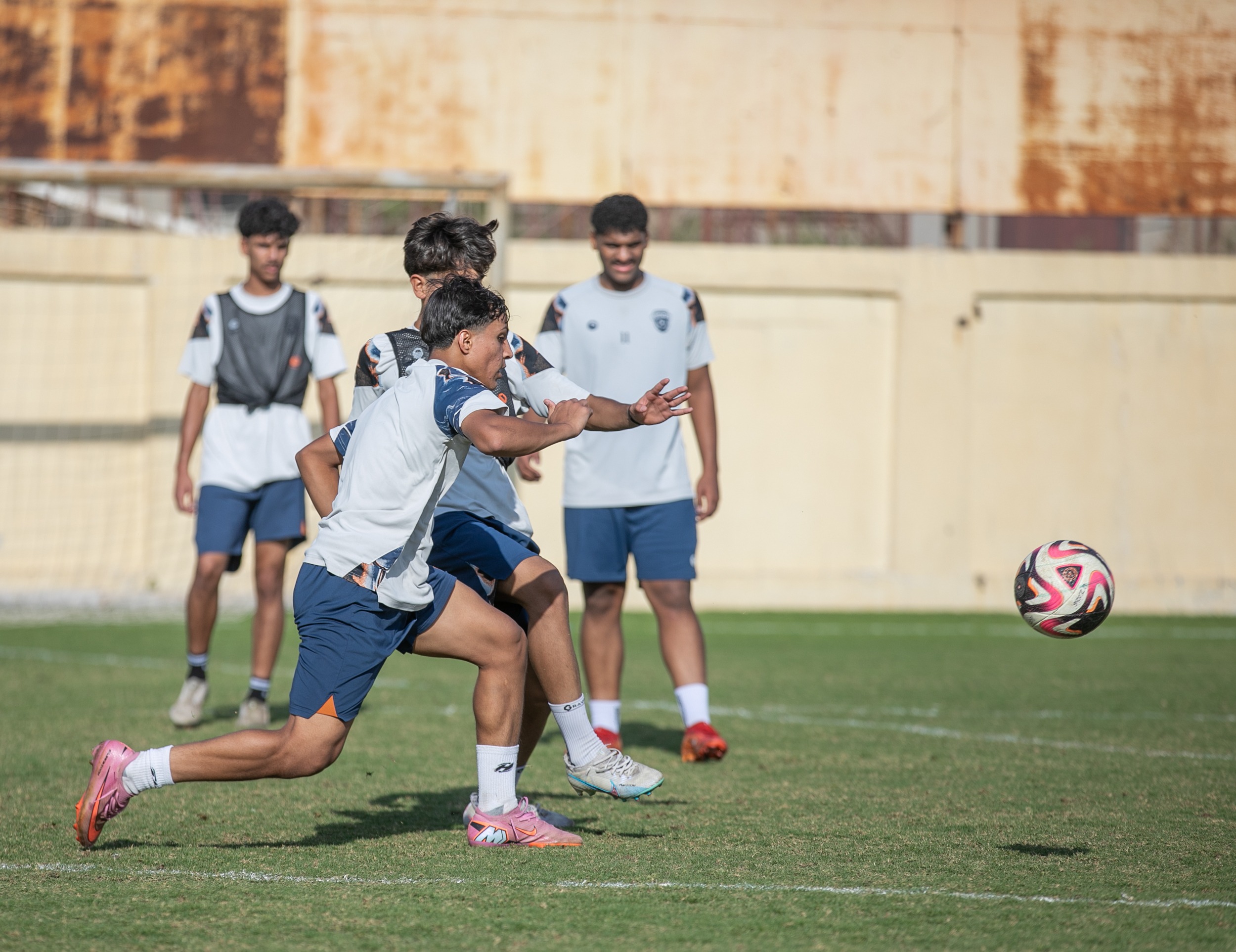 الفيحاء تحت 16 سنة يواصل تحضيراته لمواجهة نظيره نادي القادسية