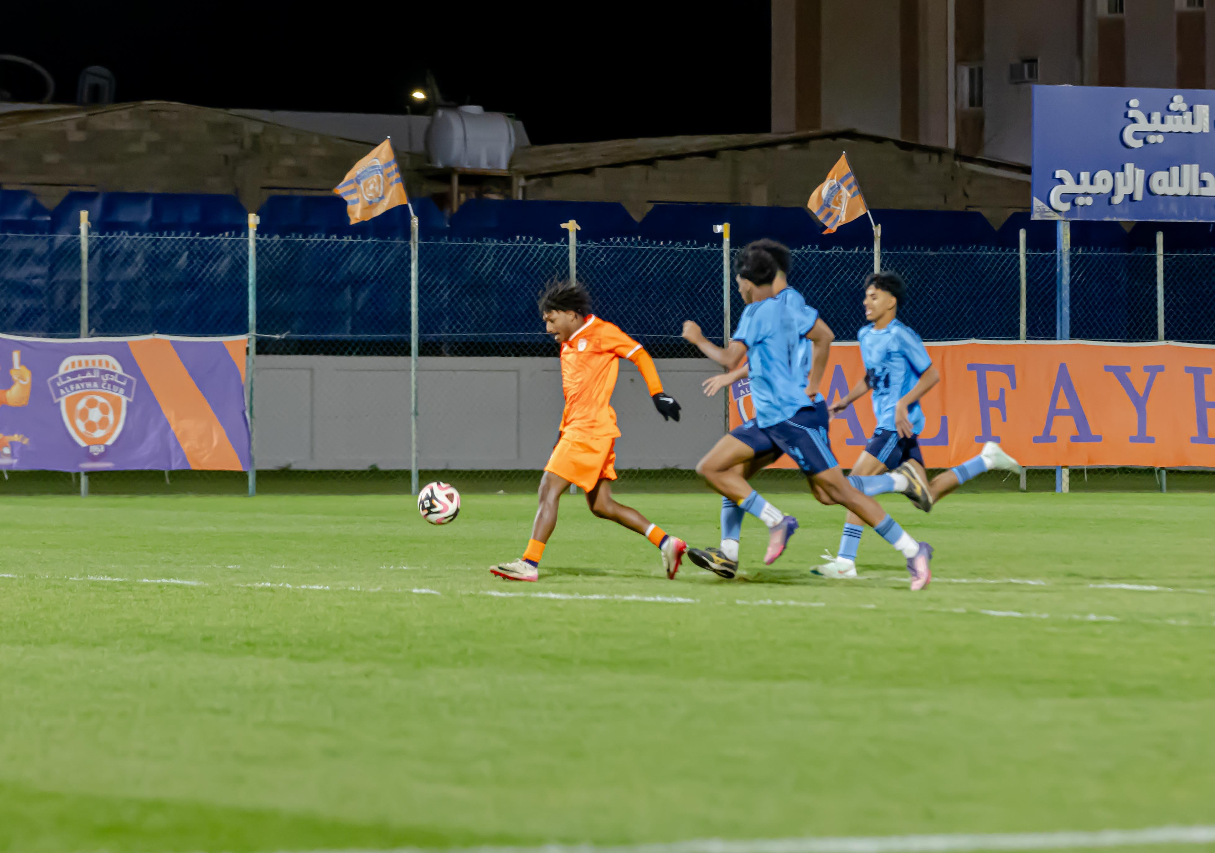 الفيحاء تحت 17 سنة يكسب لقاء نظيرة نادي القنفدة