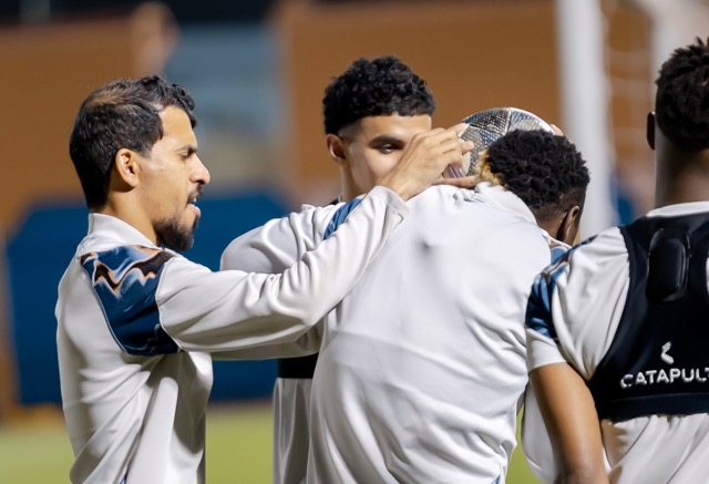 الفيحاء يواصل استعداداته لمواجهة الفتح بحصة تدريبية تكتيكية