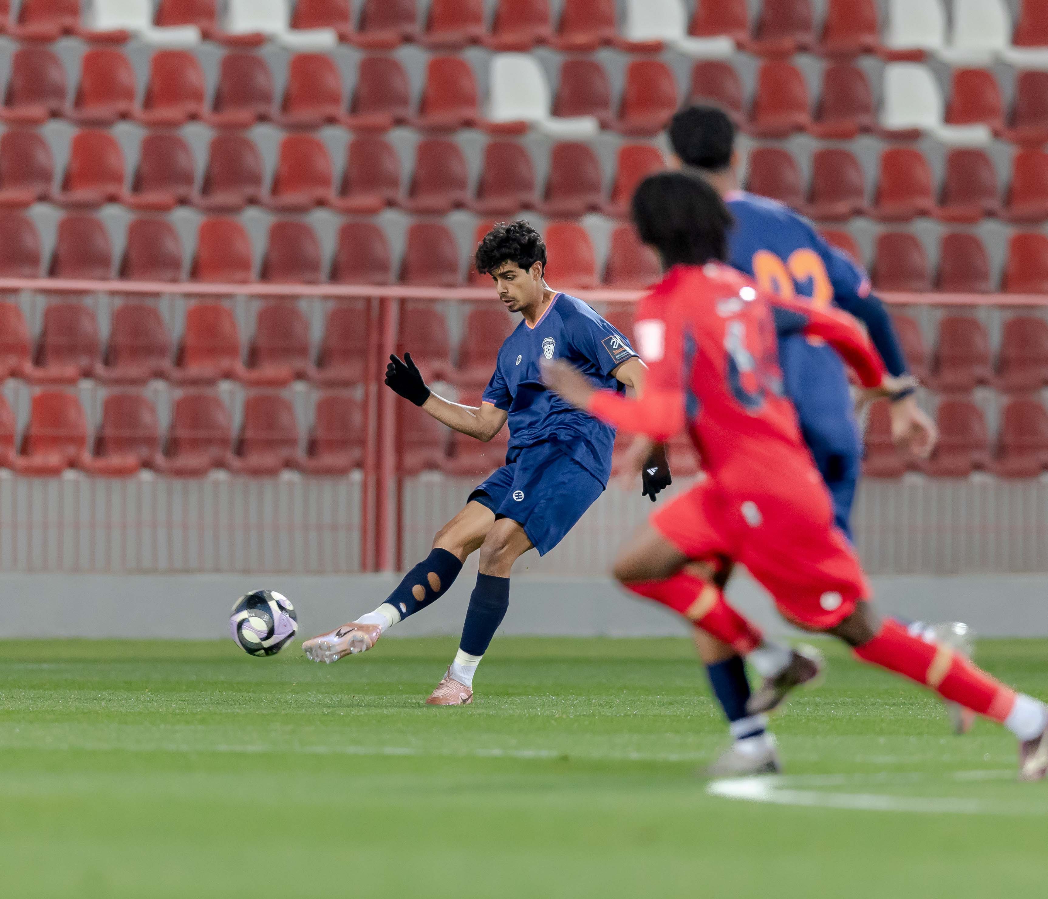 الفيحاء تحت 21 عامًا يتعادل مع نظيره ضمك ضمن الجولة الثالثة عشر من دوري جوي للنخبة U21 .