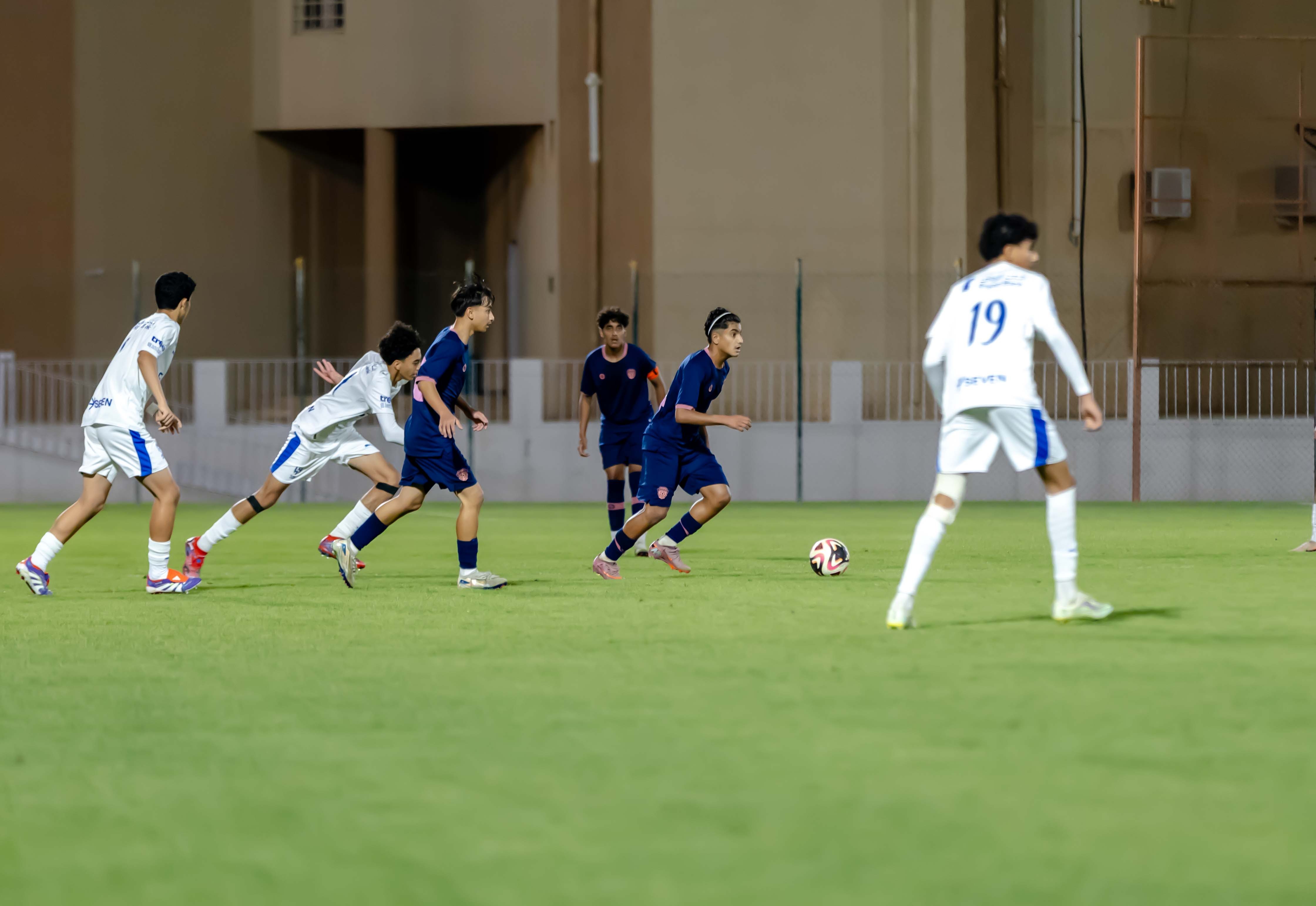 الفيحاء تحت 15 سنة يتعادل سلبياً امام نظيره نادي الهلال