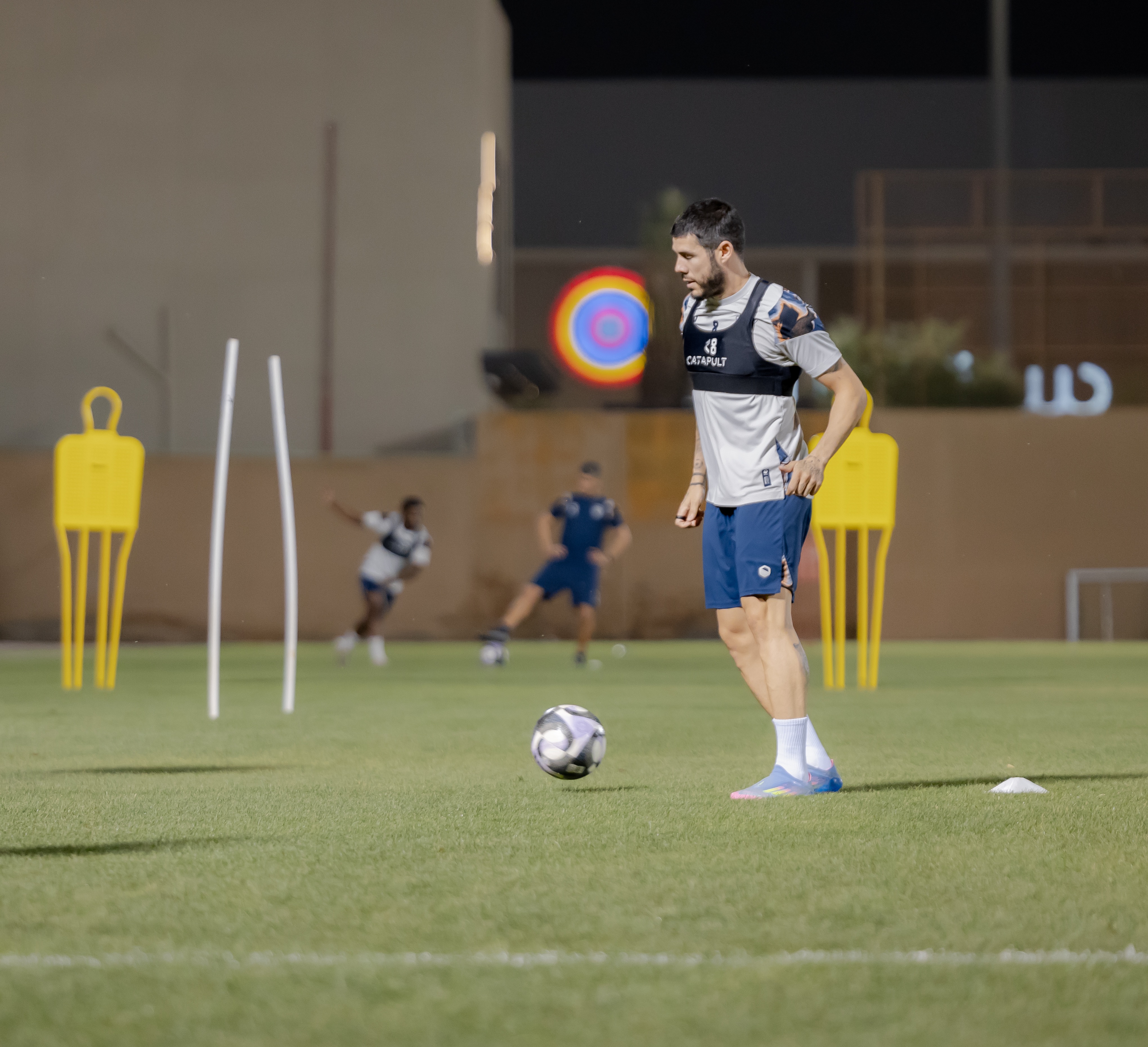 الفيحاء يجري مرانه الرئيس استعداداً لمواجهة العروبة