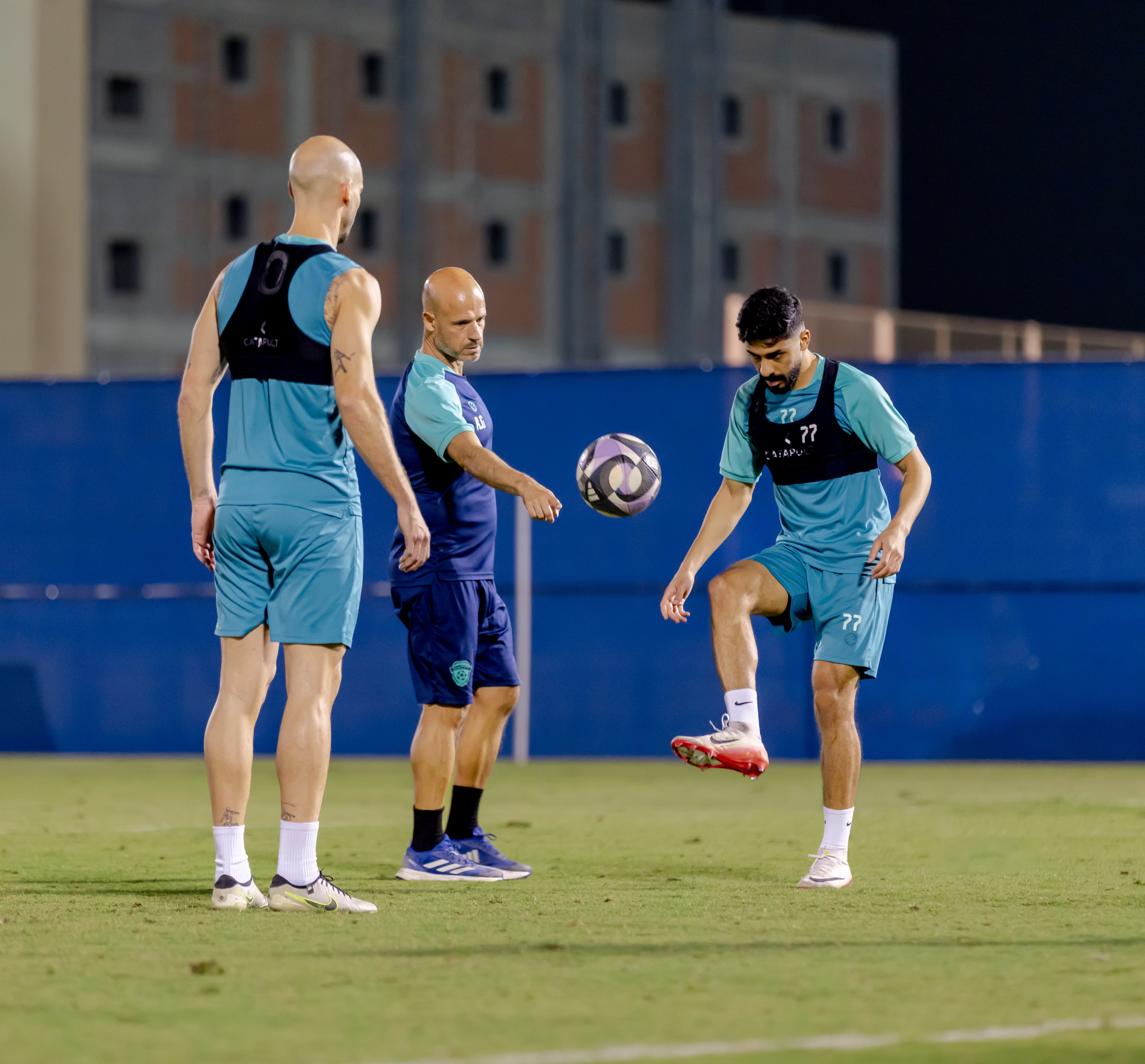 الفيحاء يجري مرانه الرئيس استعدادًا لمواجهة النصر ضمن الجولة السابعة من دوري روشن السعودي