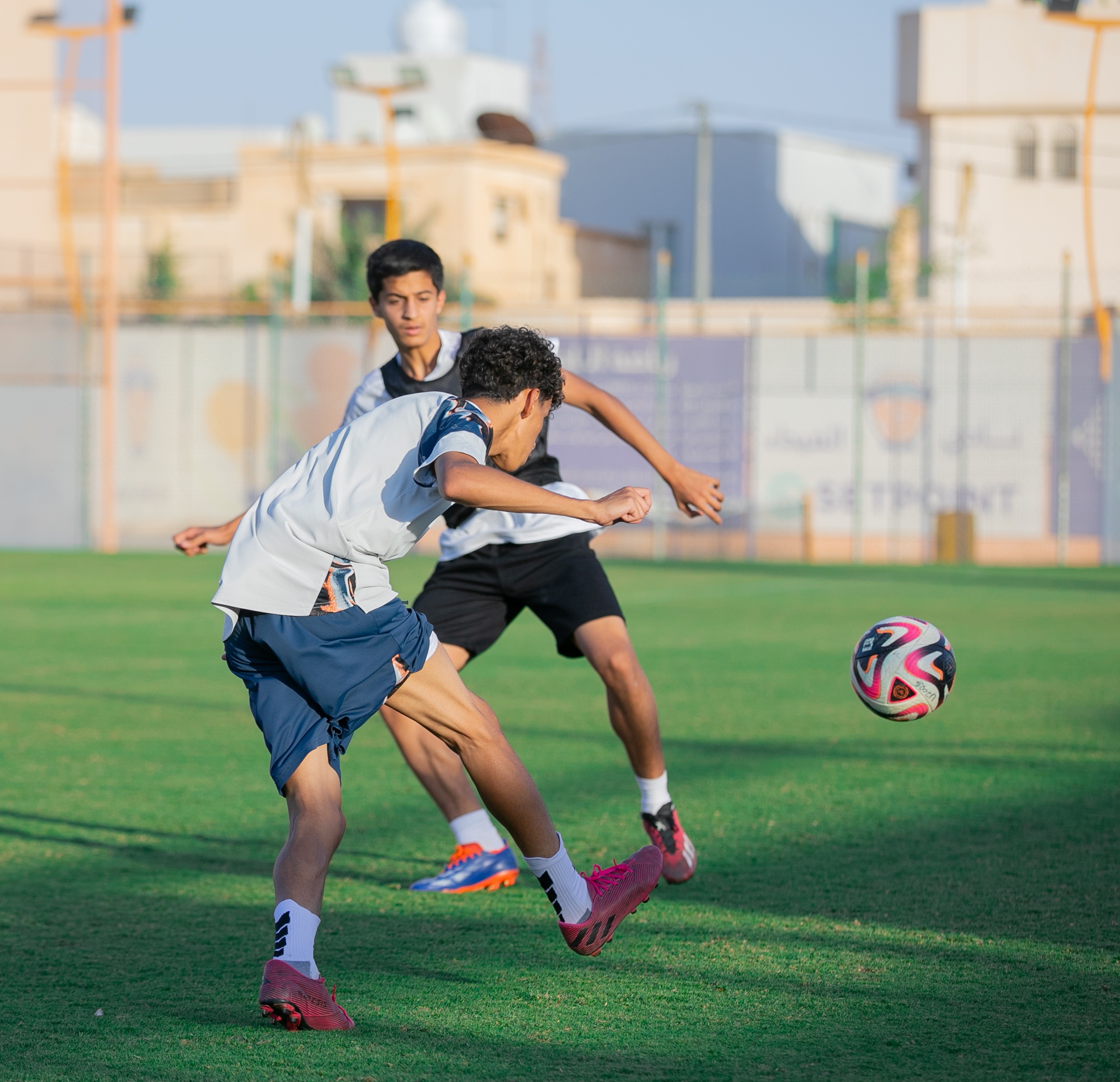 الفيحاء تحت 16 سنة يجري تمرينه الرئيس لمواجهة نظيره نادي أحد