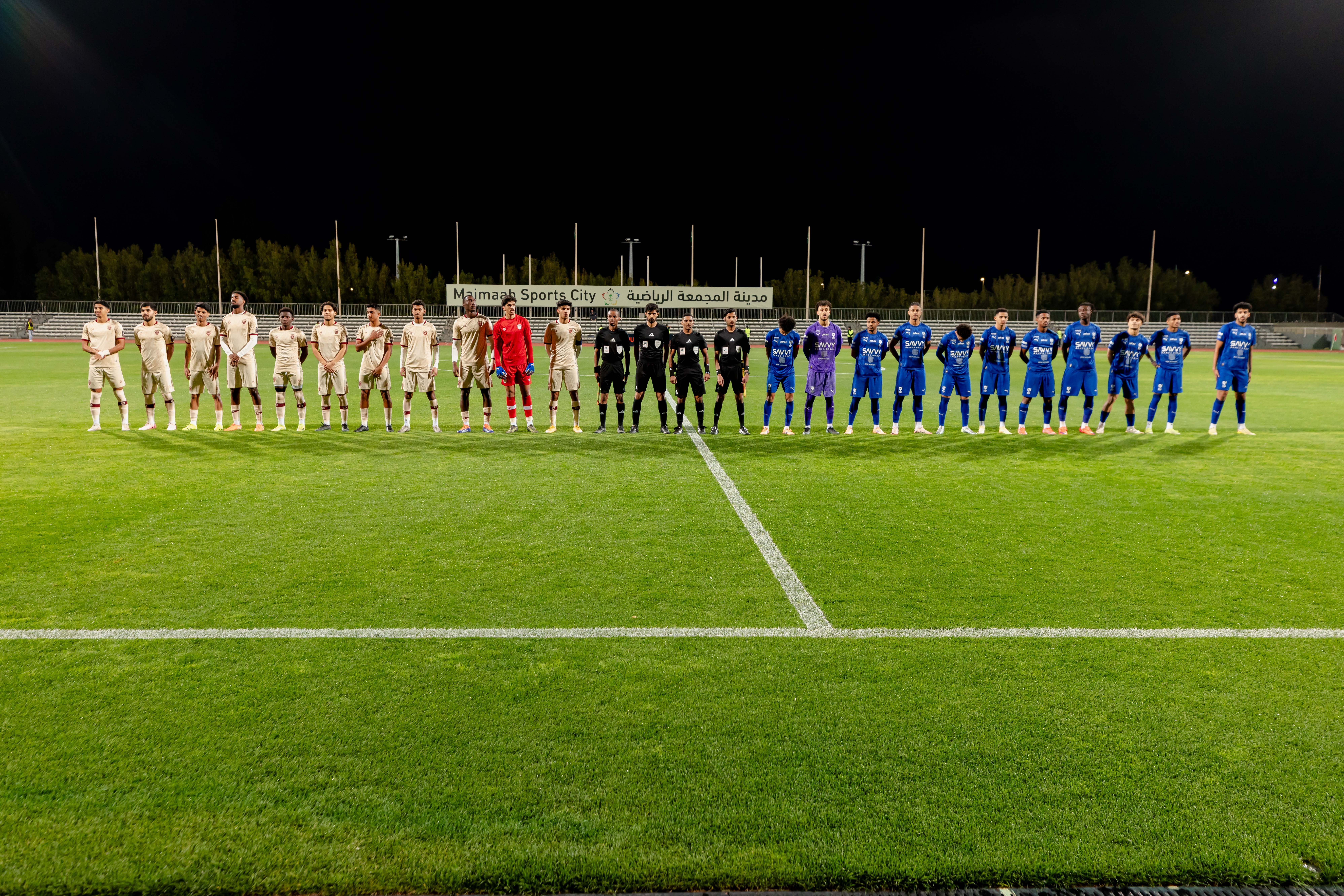 الفيحاء تحت 21 عامًا يخسر لقاء نظيره الهلال ضمن الجولة الثالثة عشر من دوري جوي للنخبة U21 .