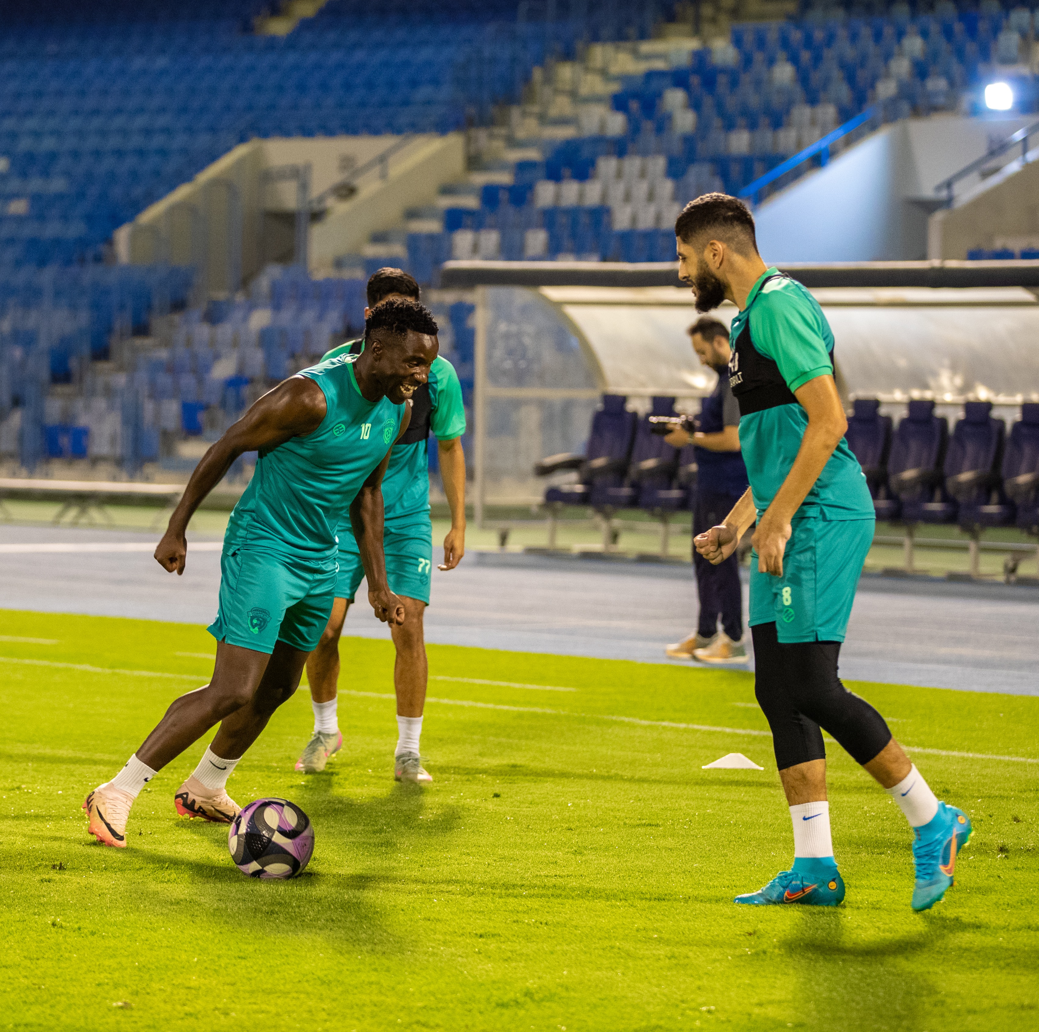 الفيحاء يختتم تحضيراته لمواجهة الخليج في الدمام