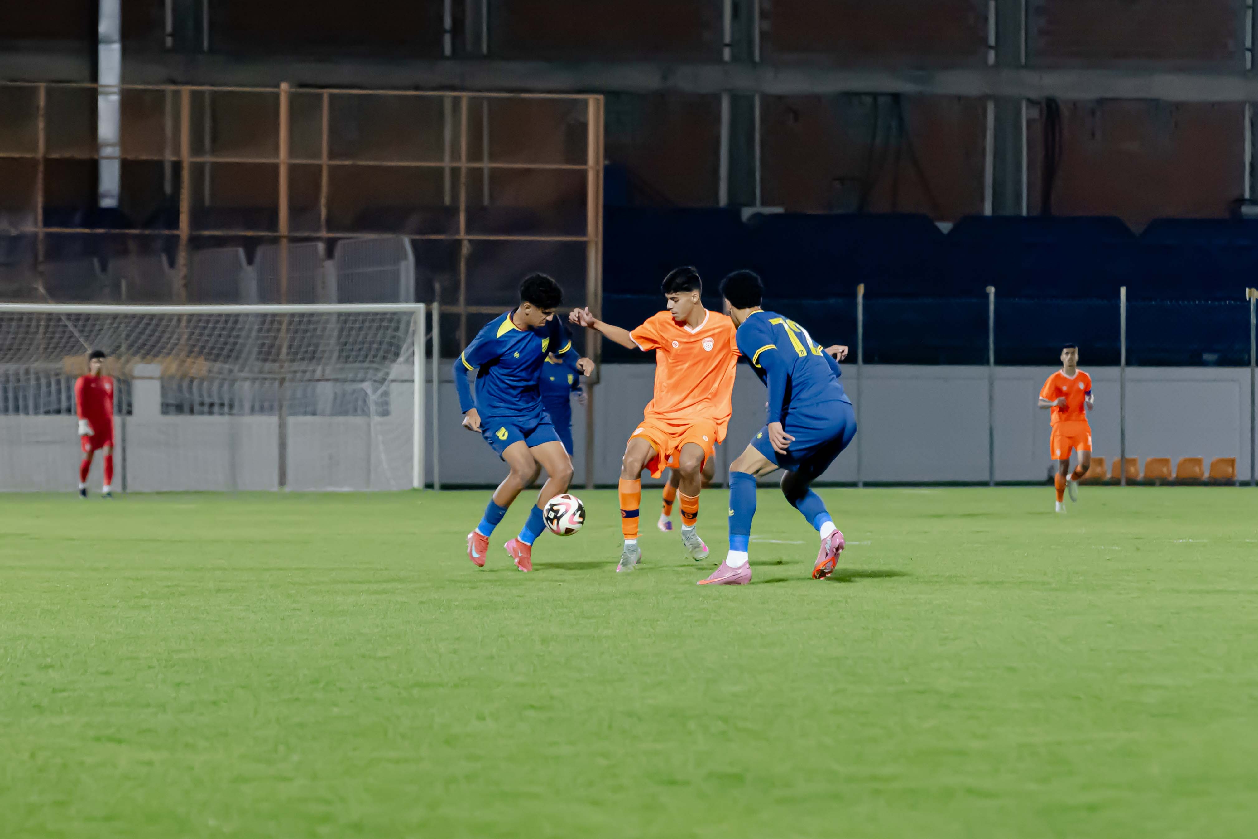 الفيحاء تحت 18 سنة يتعادل ايجابياً مع نظيرة نادي الحزم